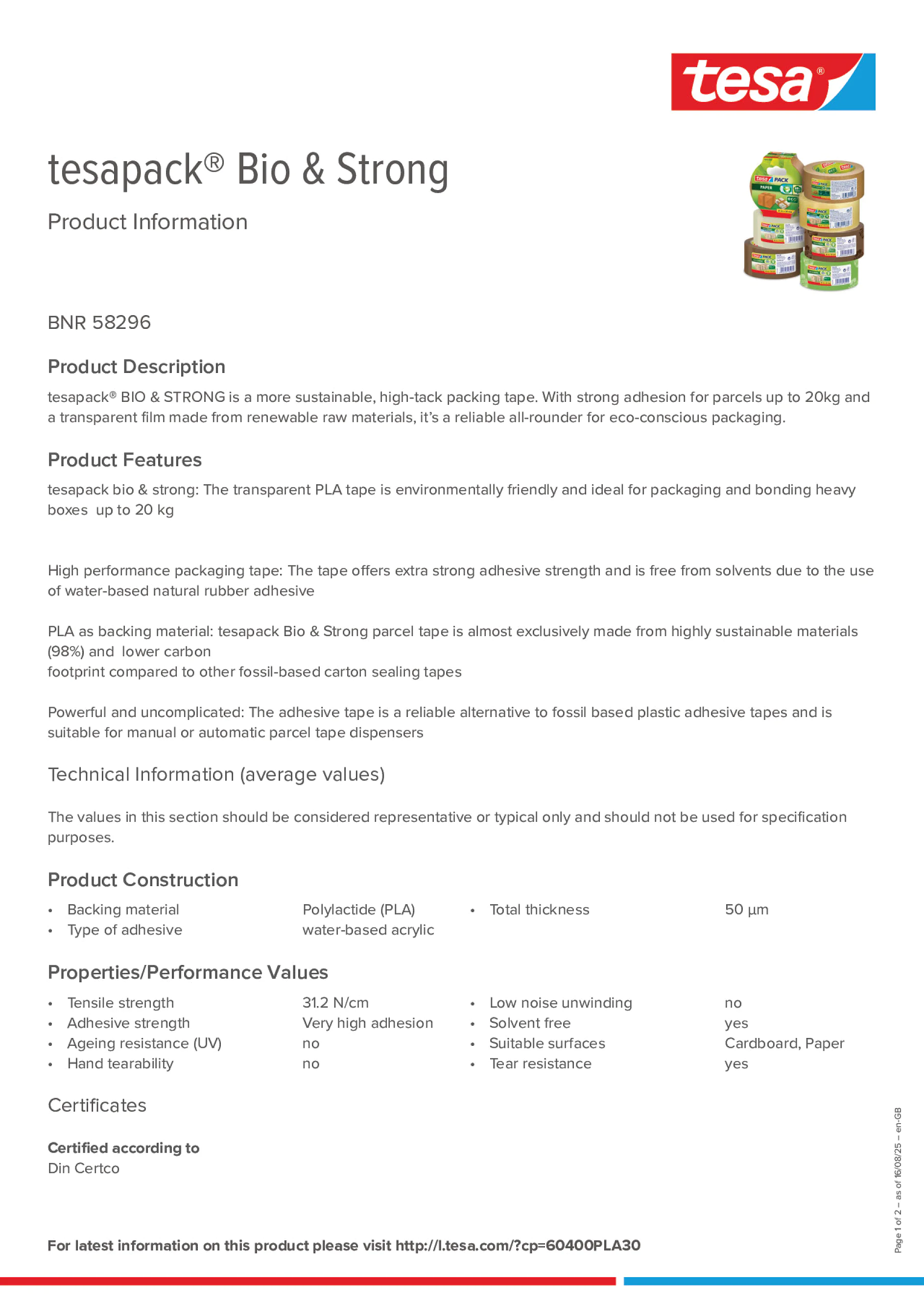 Product information_tesapack® 58296_en-GB