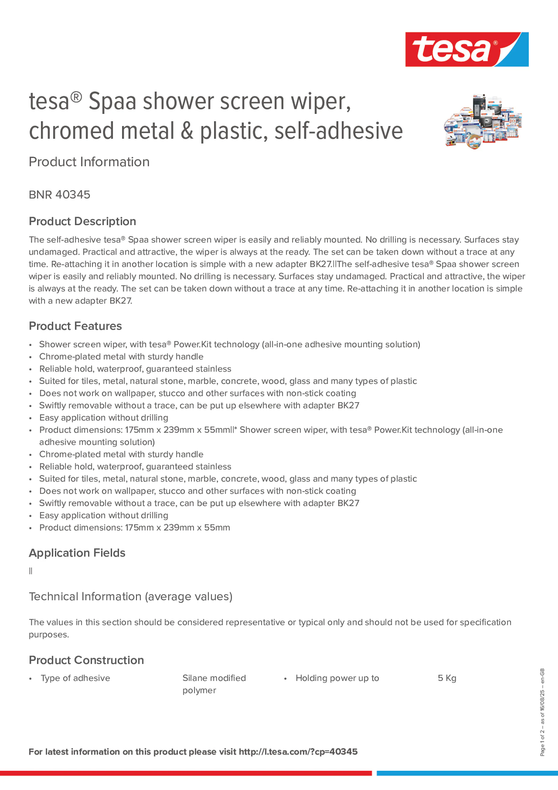 Product information_tesa® 40345_en-GB