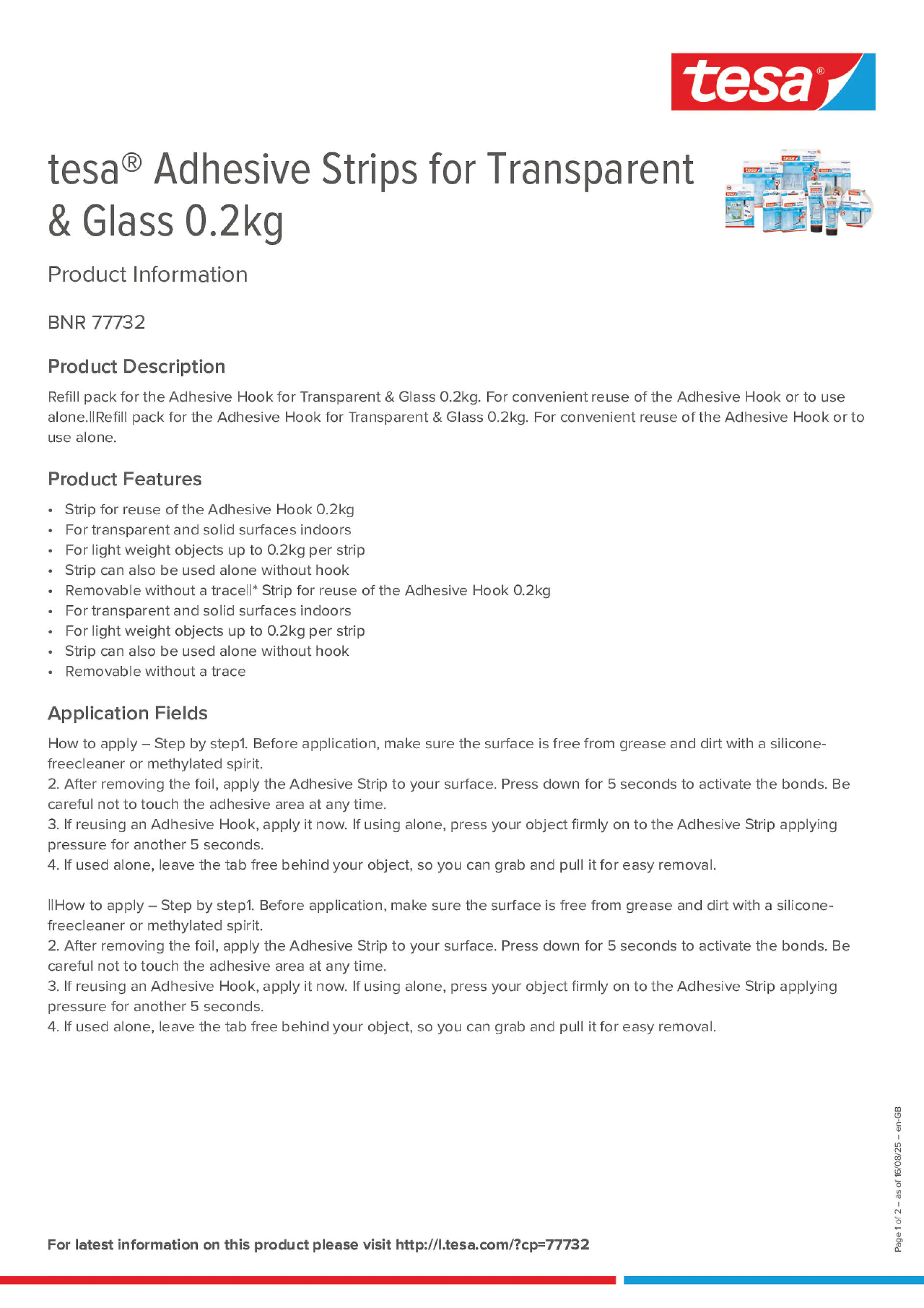 Product information_tesa® 77732_en-GB