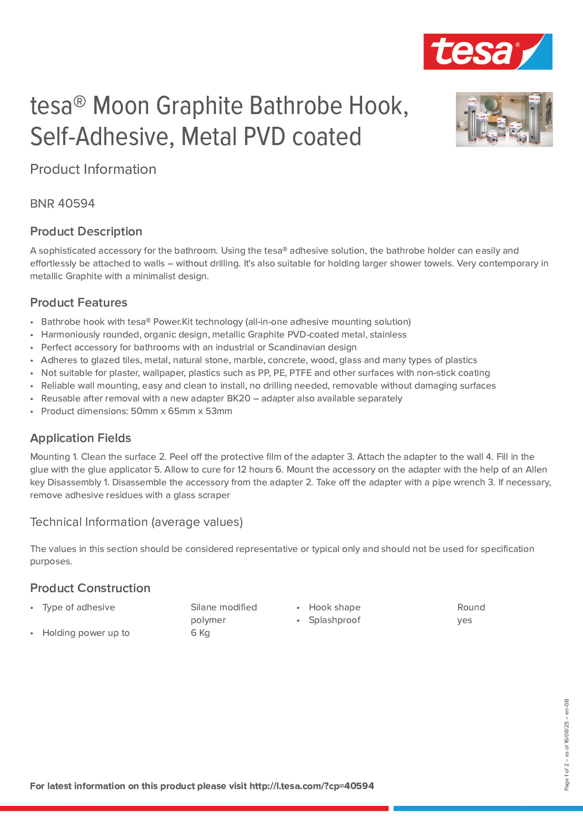 Product information_tesa® 40594_en-GB