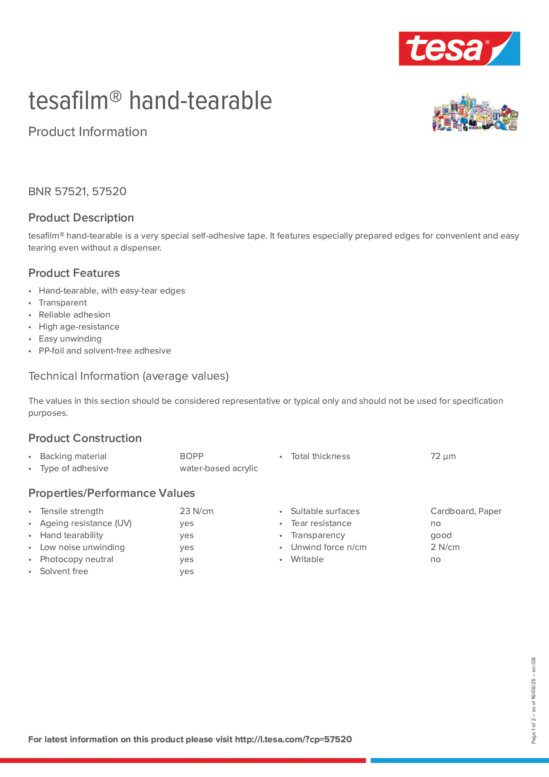 Product information_tesafilm® 57520_en-GB