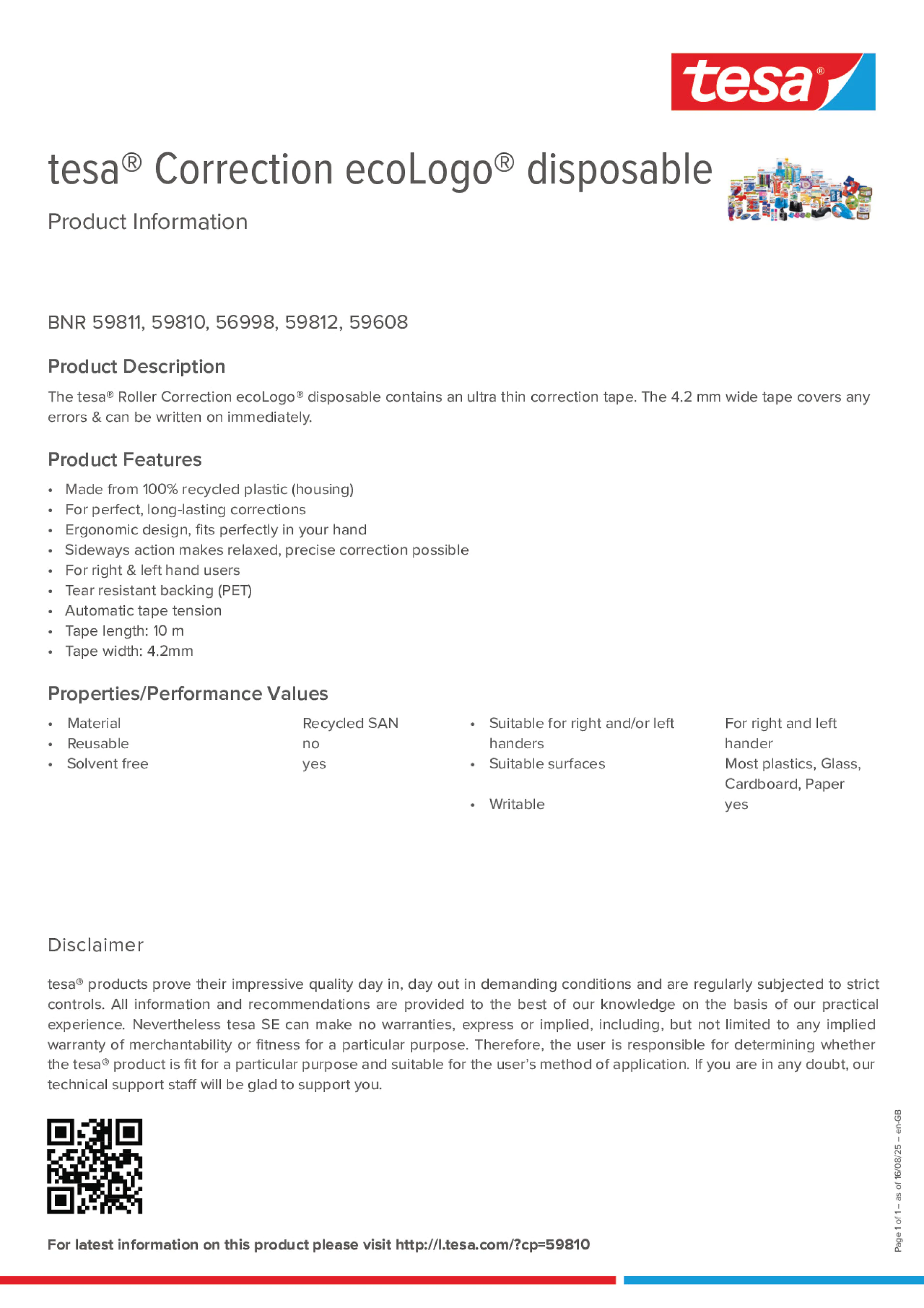 Product information_tesa® 56998_en-GB