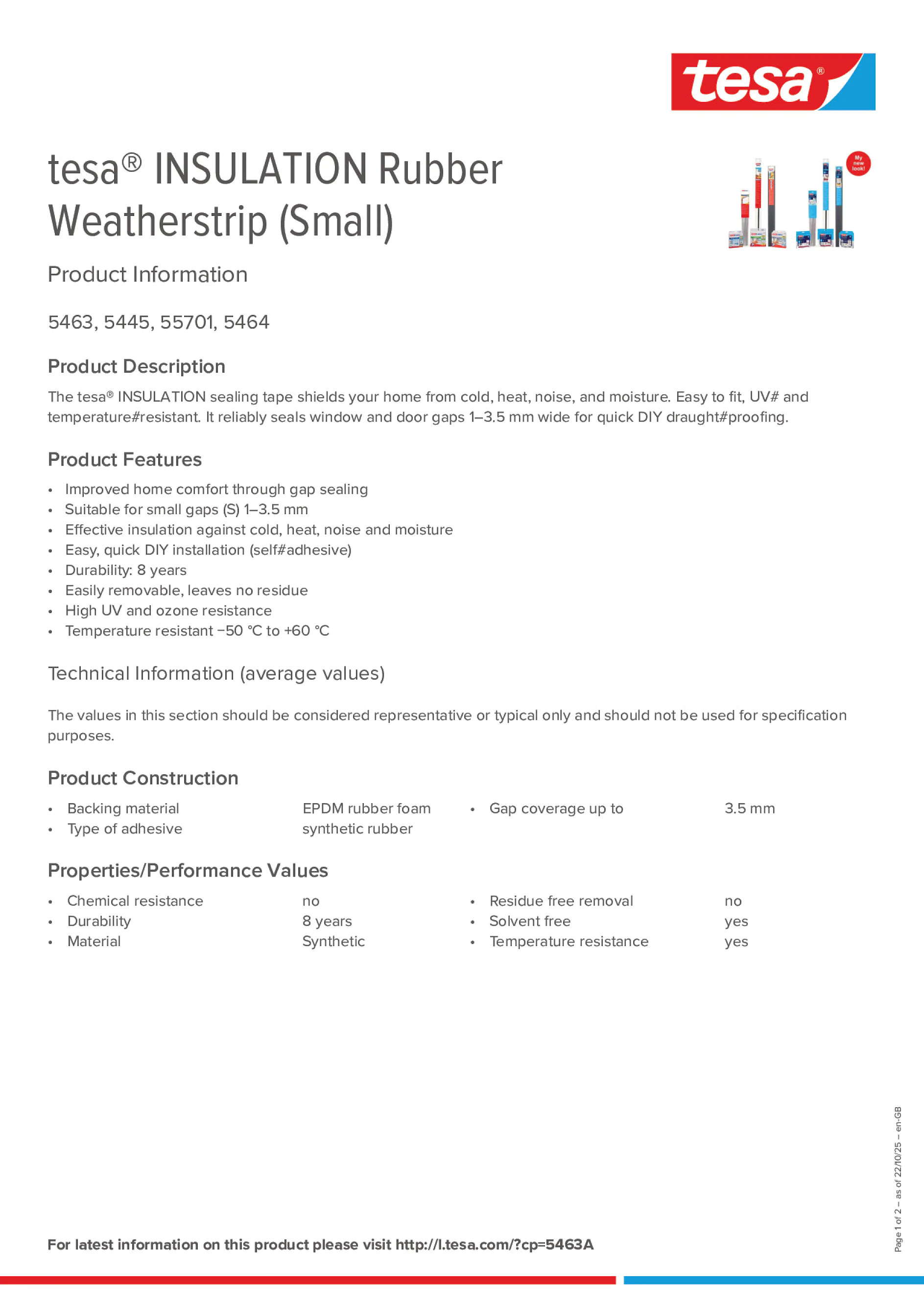 Product information_tesa® 05463_en-GB