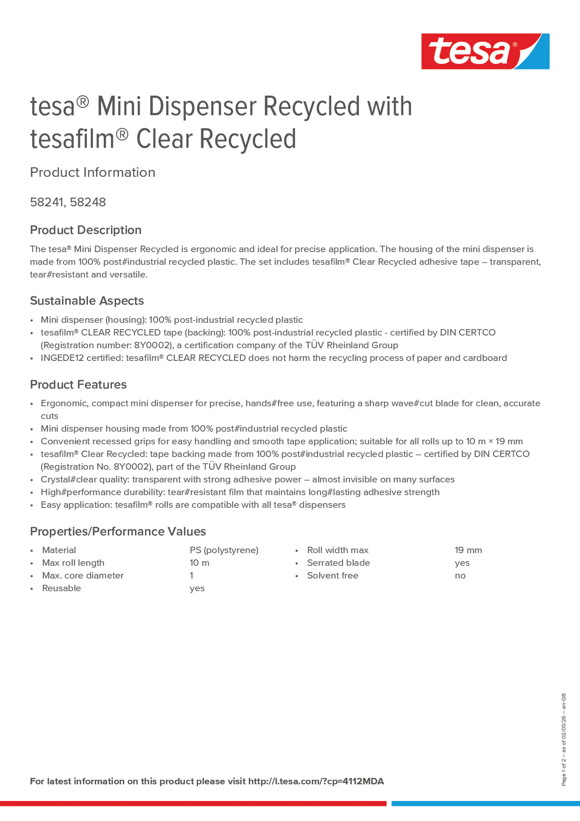 Product information_tesa® 4112MDA_en-GB