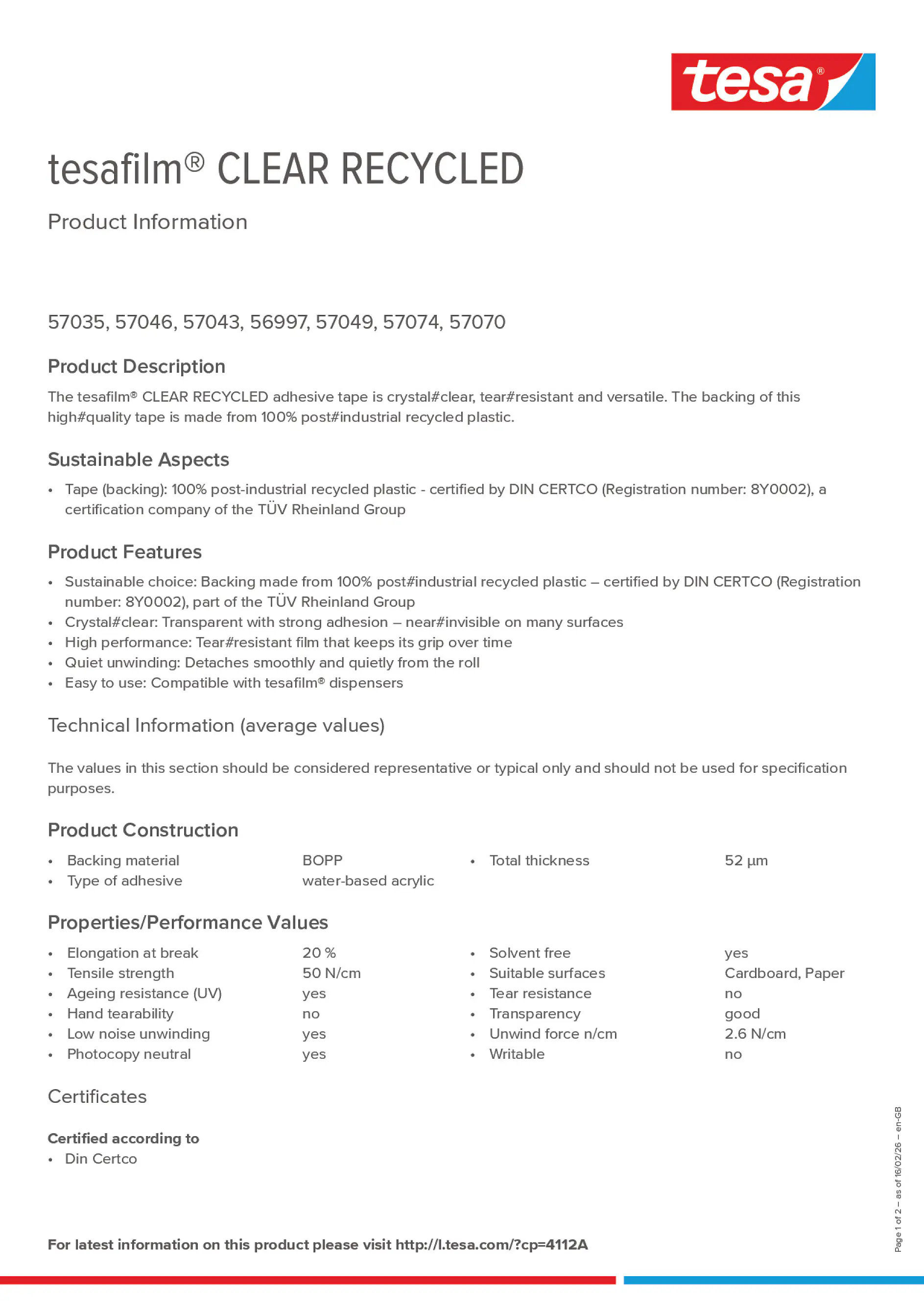 Product information_tesafilm® 57035_en-GB