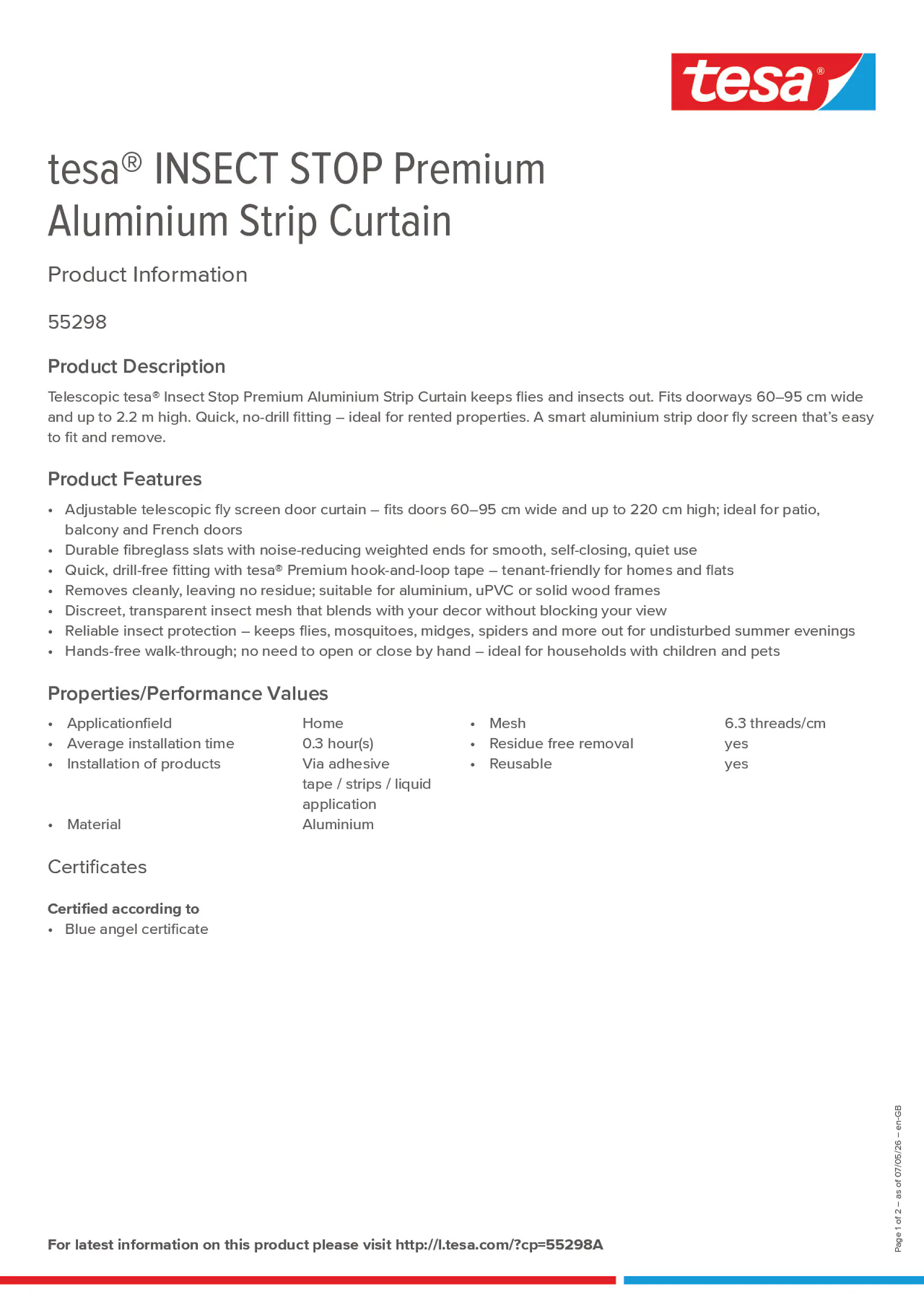 Product information_tesa® 55298A_en-GB