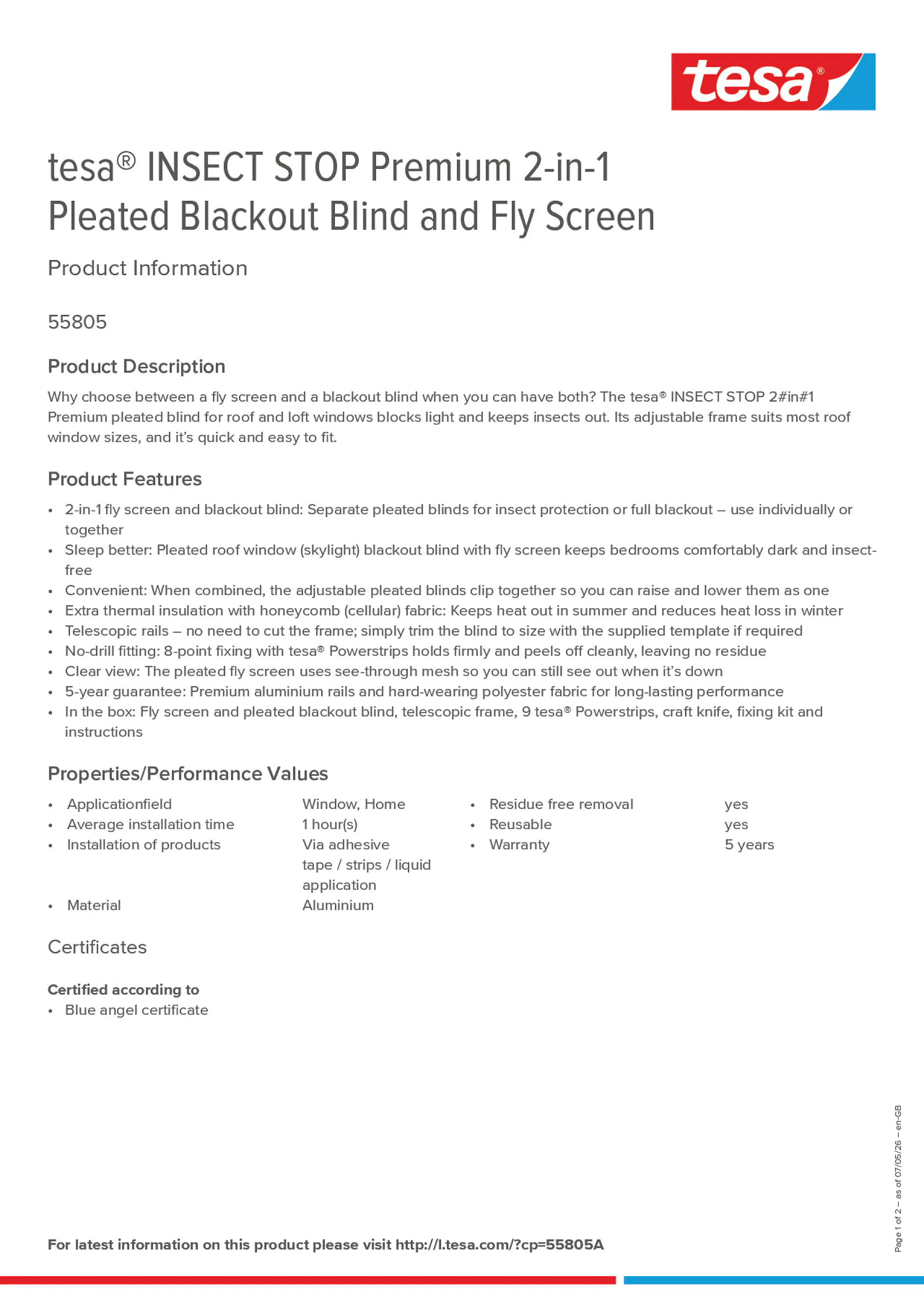 Product information_tesa® 55805A_en-GB