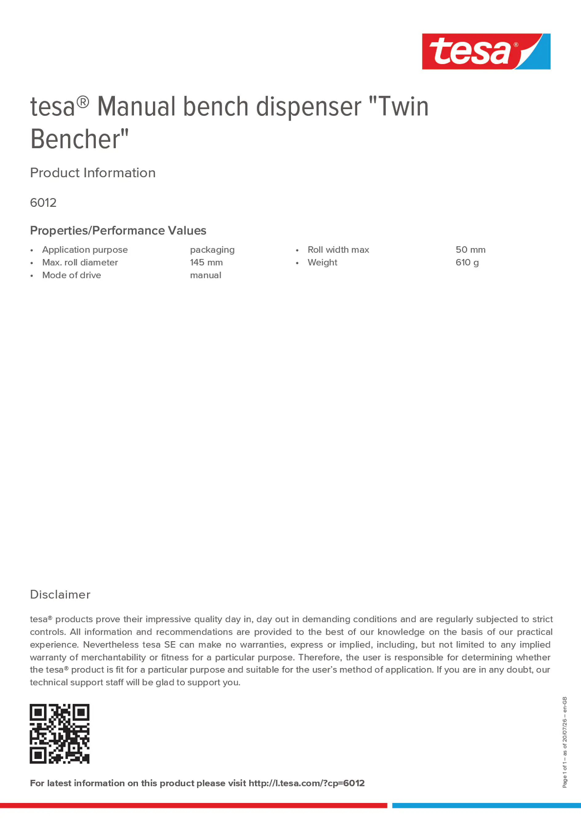 Product information_tesa® 6012_en-GB