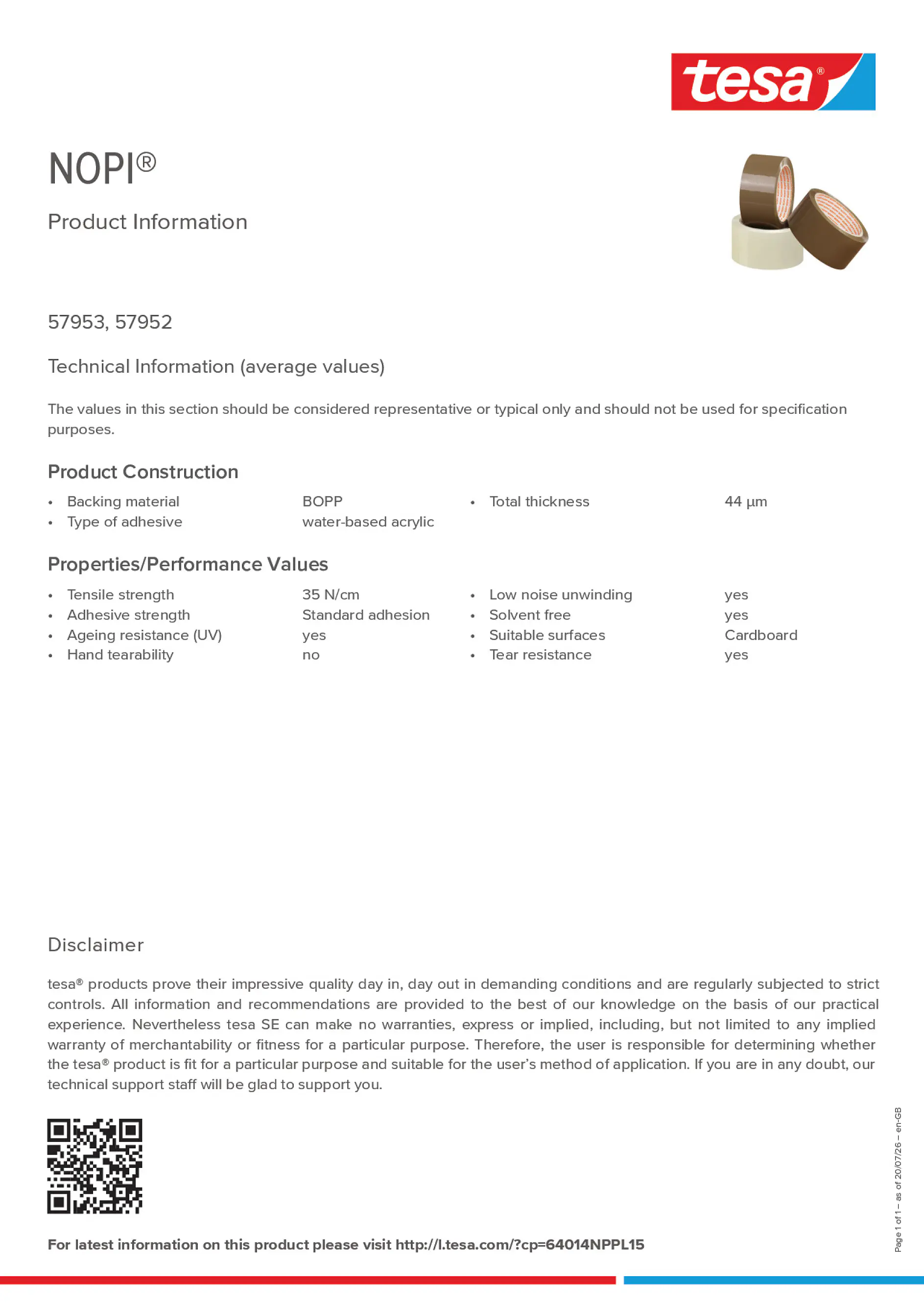 Product information_NOPI® 64014NPPL15_en-GB
