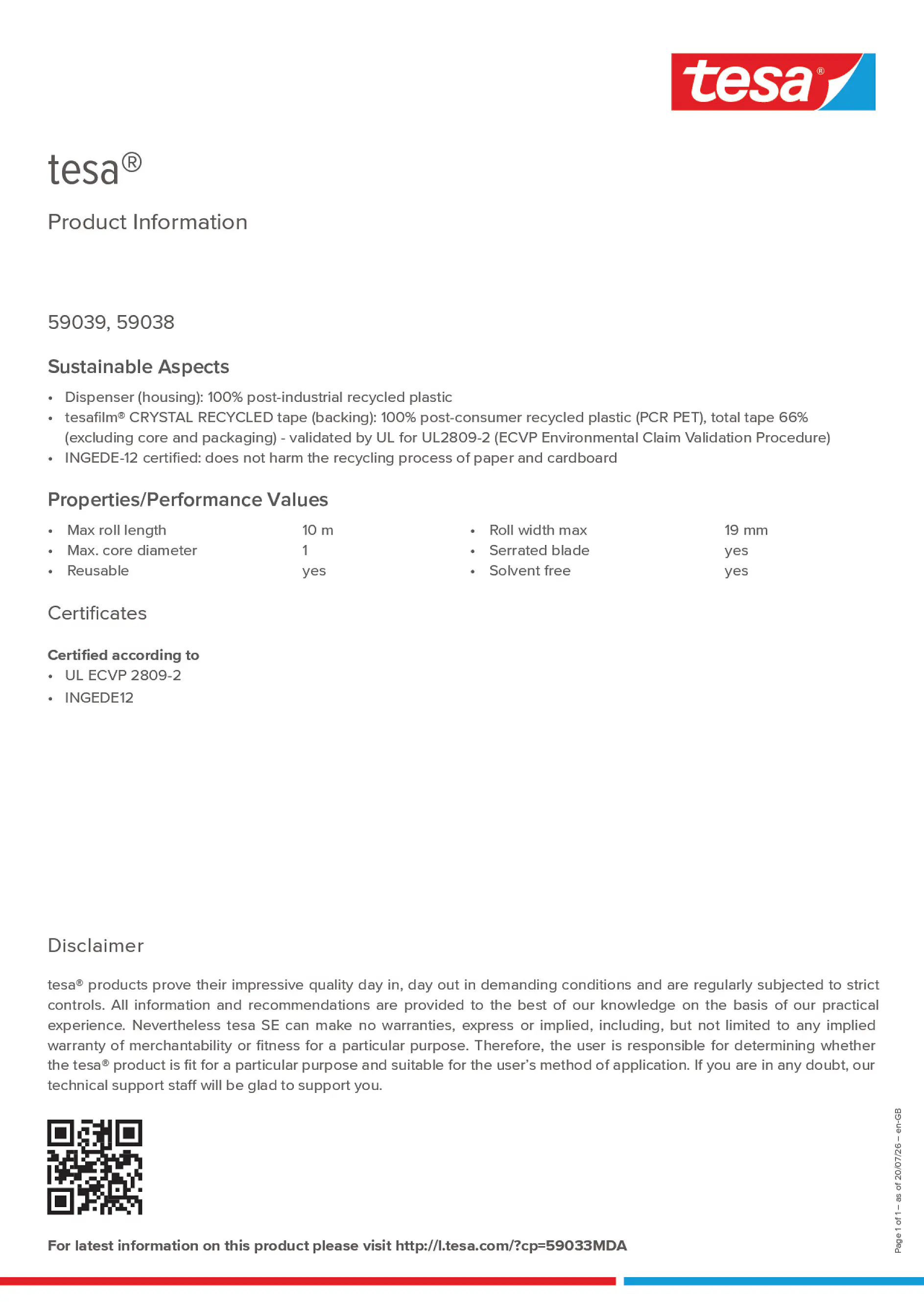 Product information_tesa® 59033MDA_en-GB