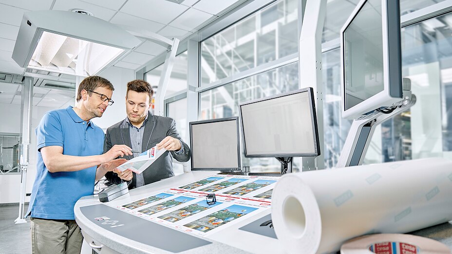 tesa® Tape Solutions for the Paper & Print Industry Your adhesive solution partner for the paper and print industry