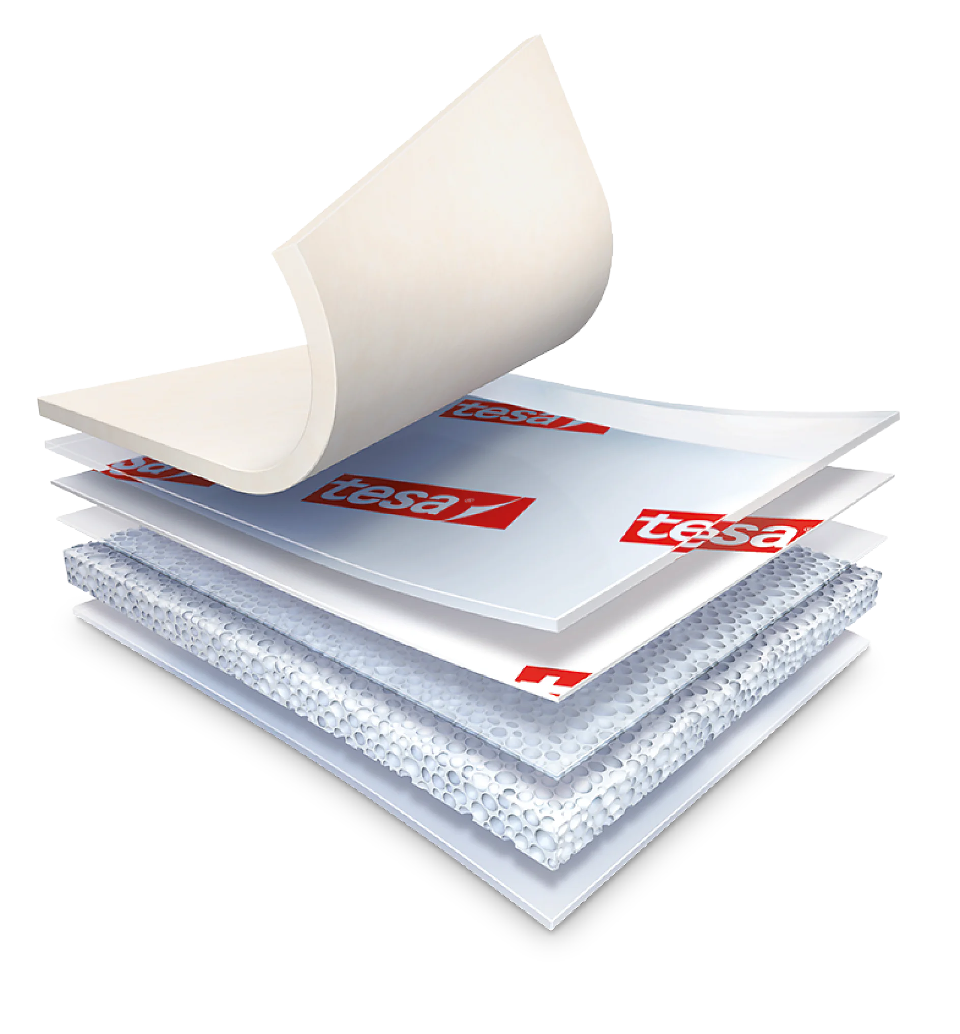 tesa Softprint® Softprint® - Foam tape construction