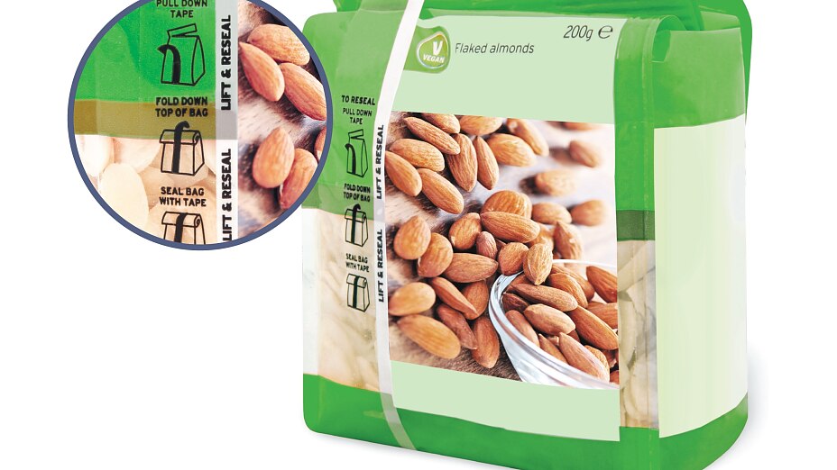 Resealable Bag Closure Fingerlift The effective tesa lift & reseal function is ideal for easy and multiple bag closures