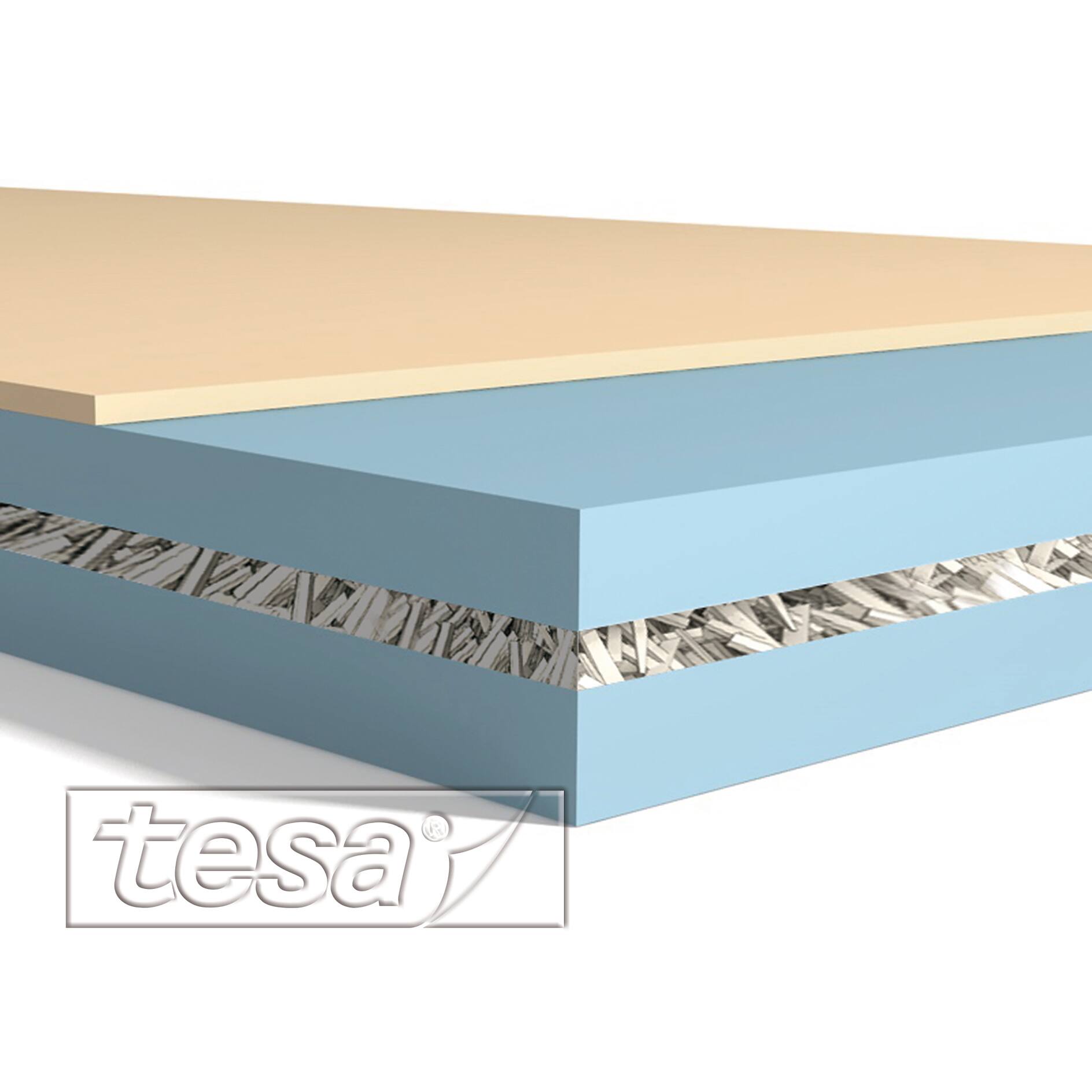 4934 tesa®Double-sided fabric tape