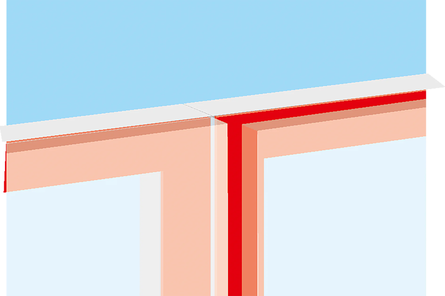 Glass to frame bonding (flush design)