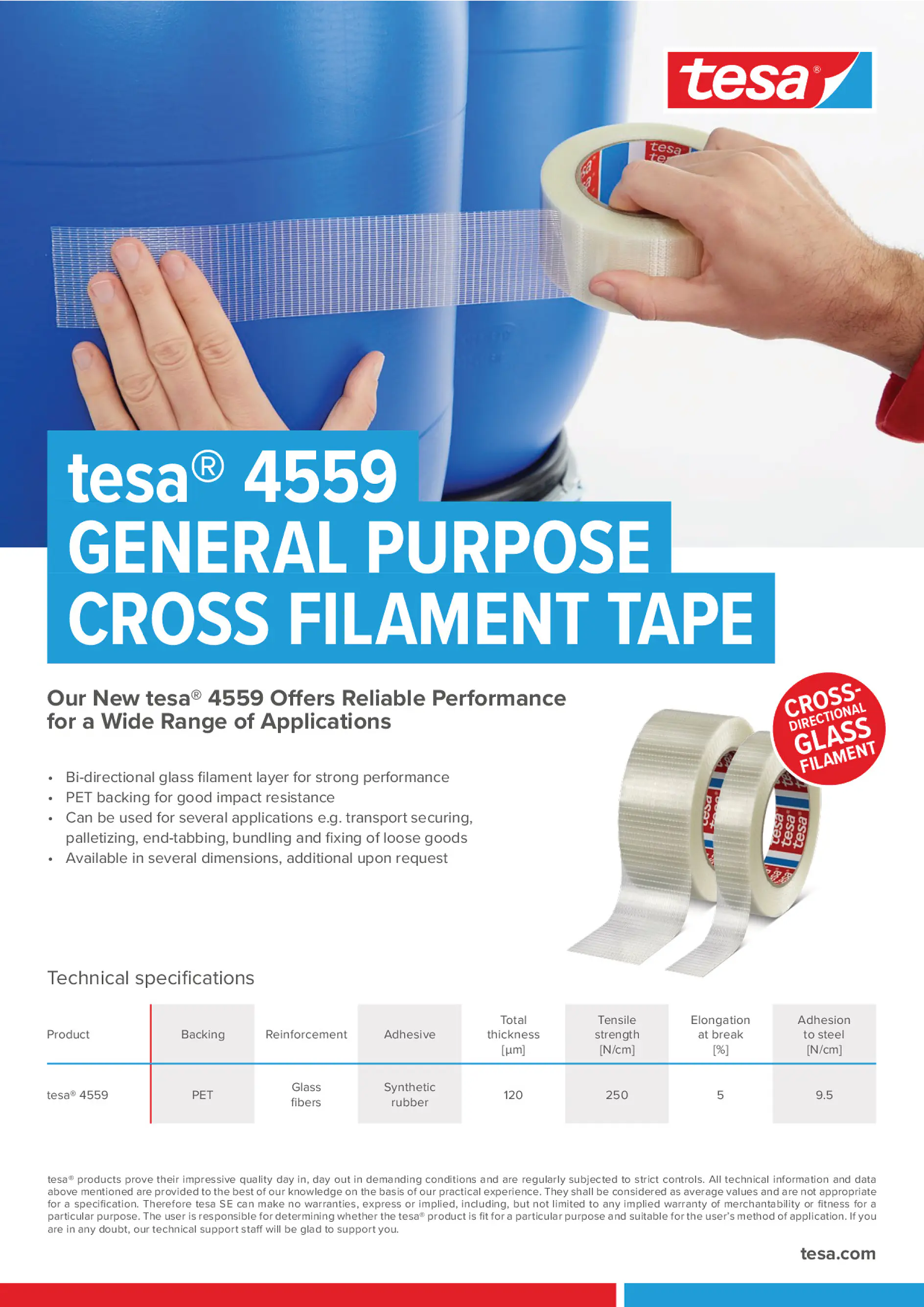 tesa-4559-Cross-Filament-Tape-web-flyer