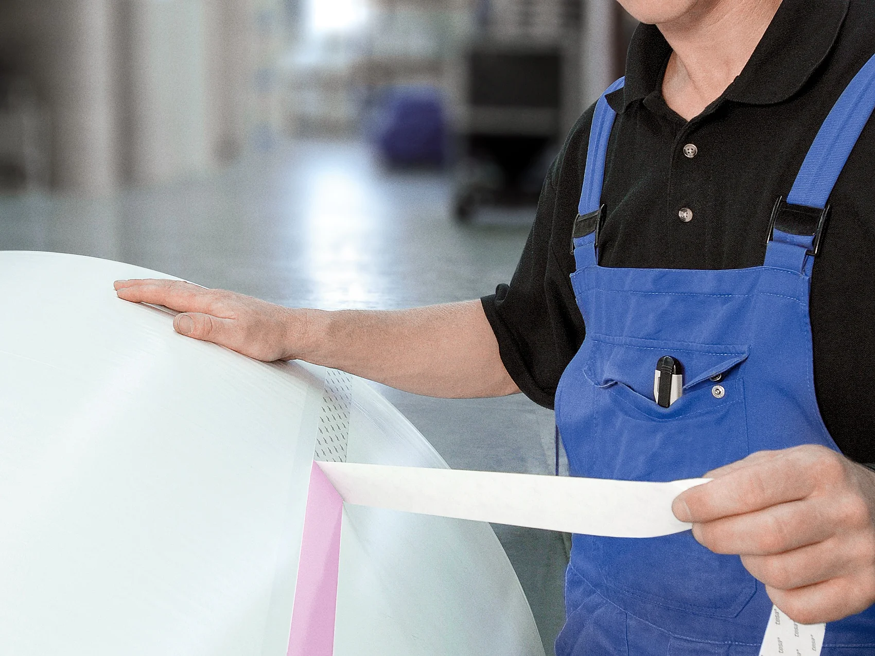 Application of tesa EasySplice® for Film Converting
