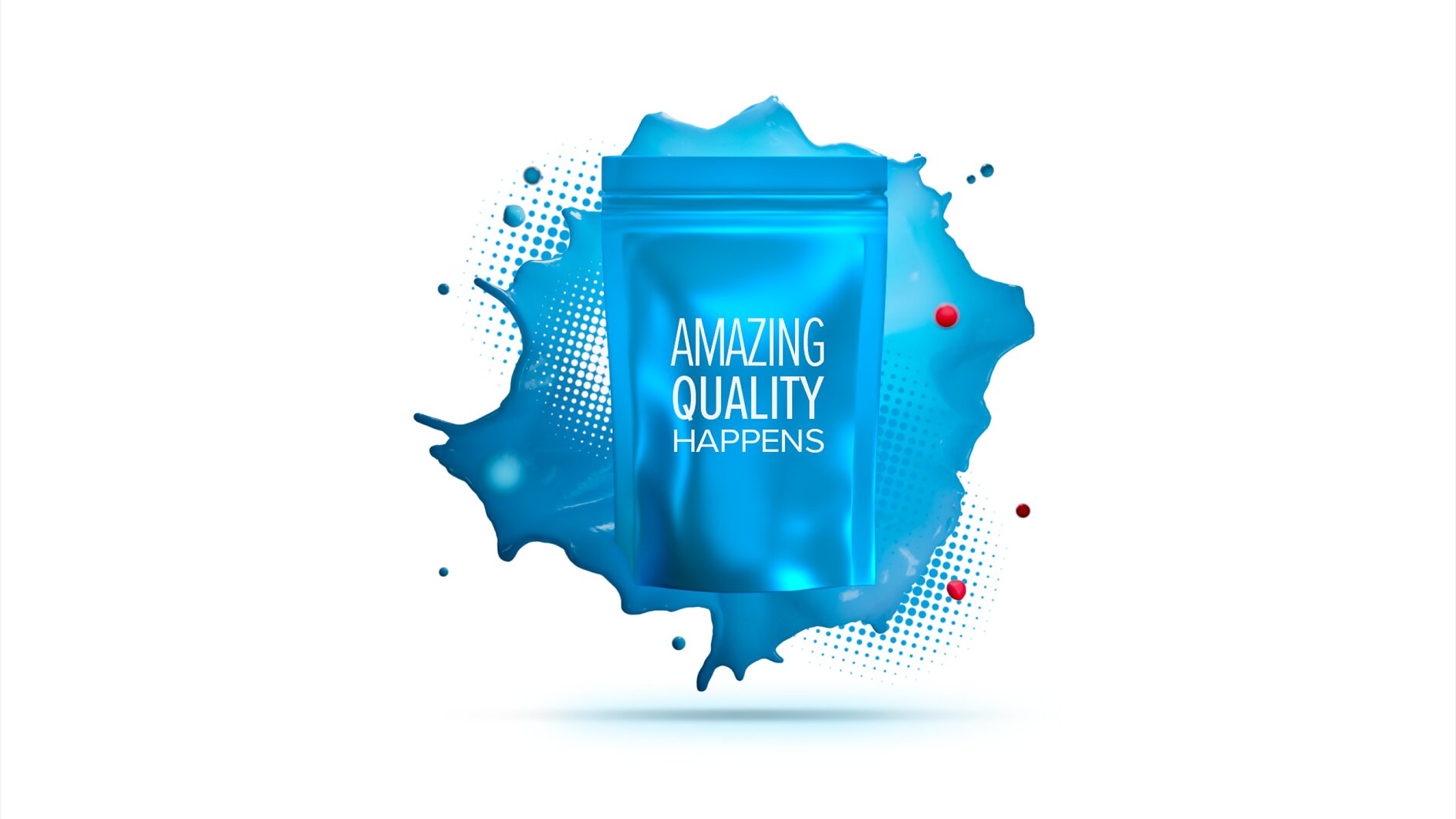 Quality teaser larger background