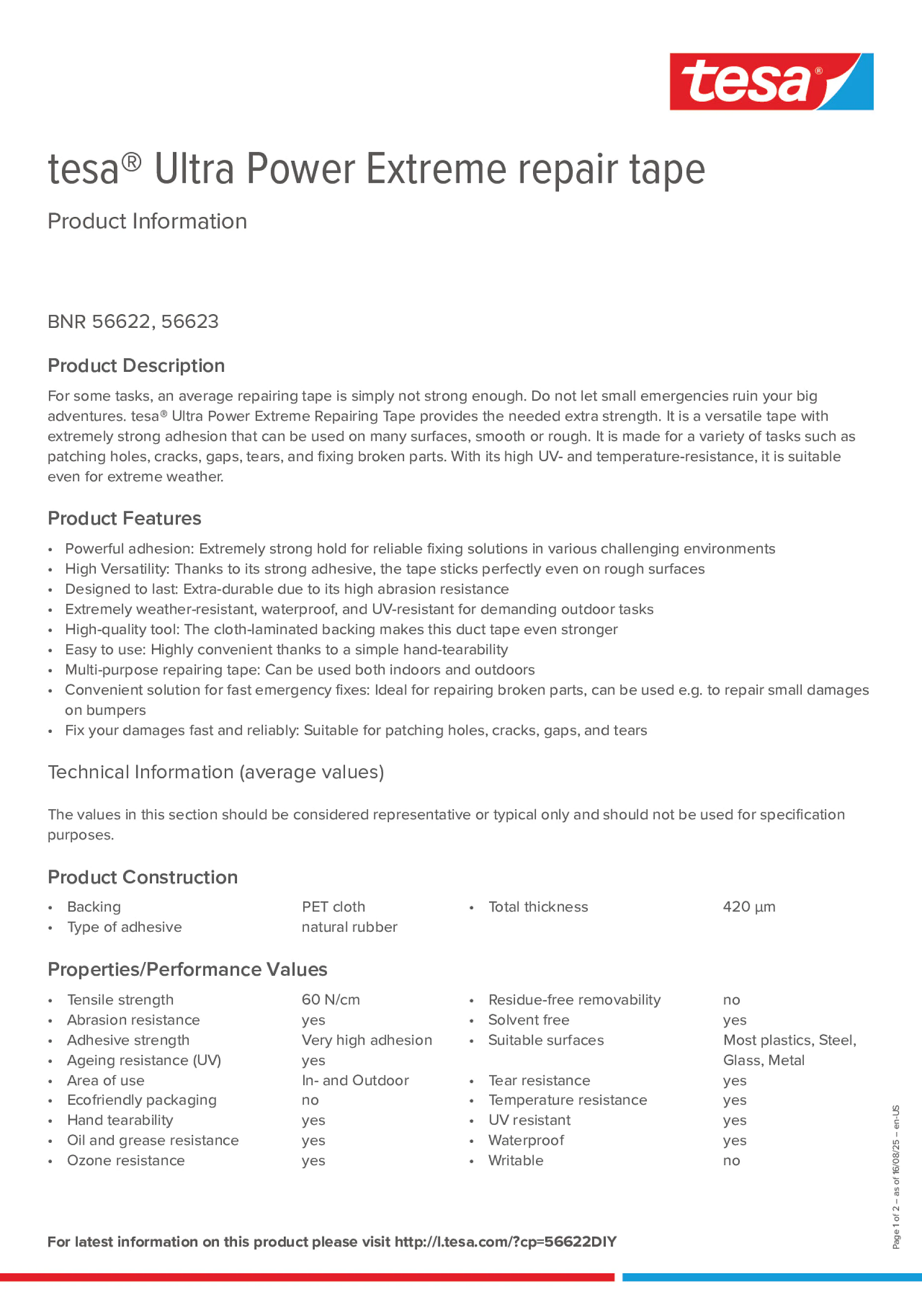 Product information_tesa® 56622_en