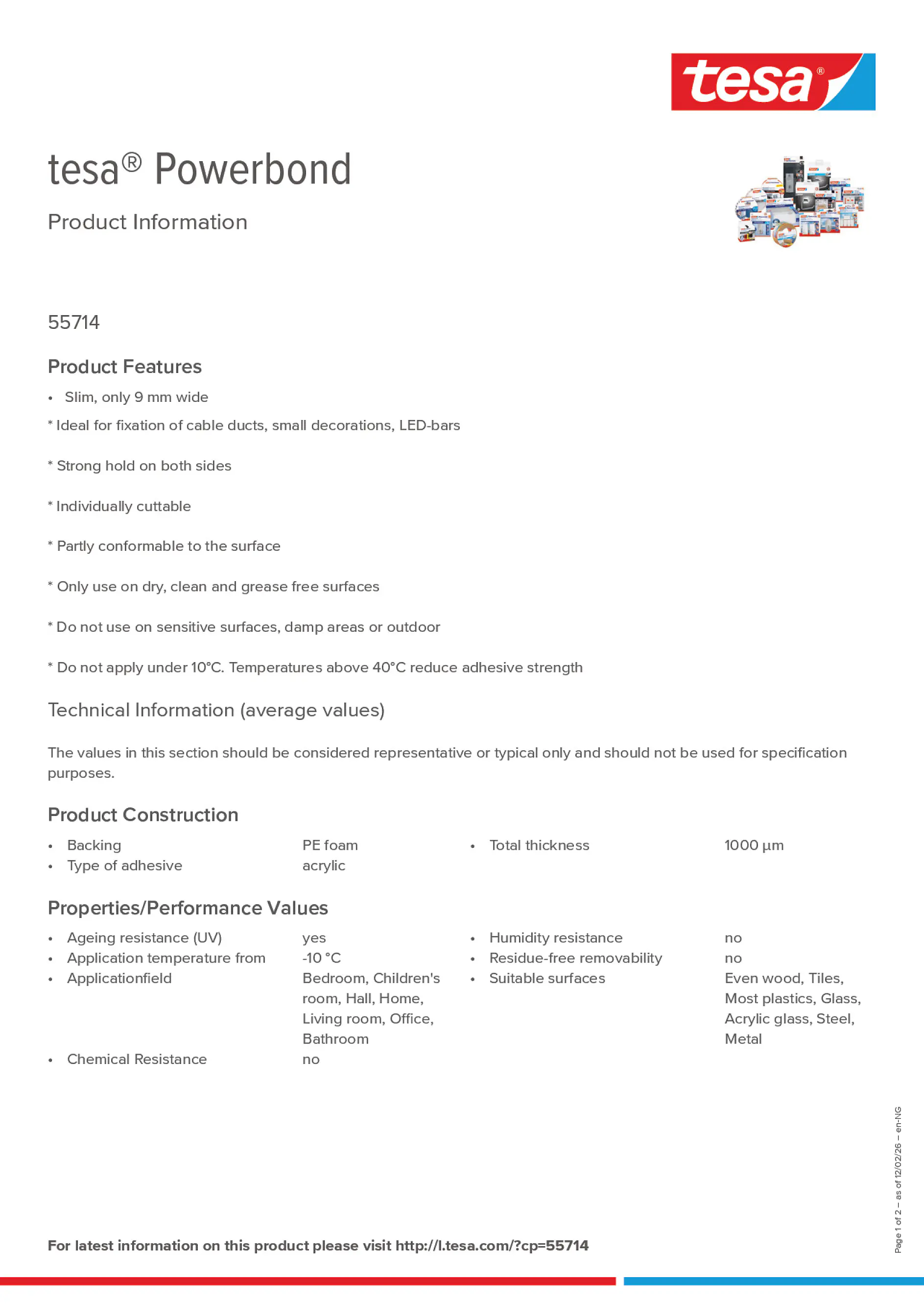 Product information_tesa® Powerbond 55714_en-MA_fr-MA