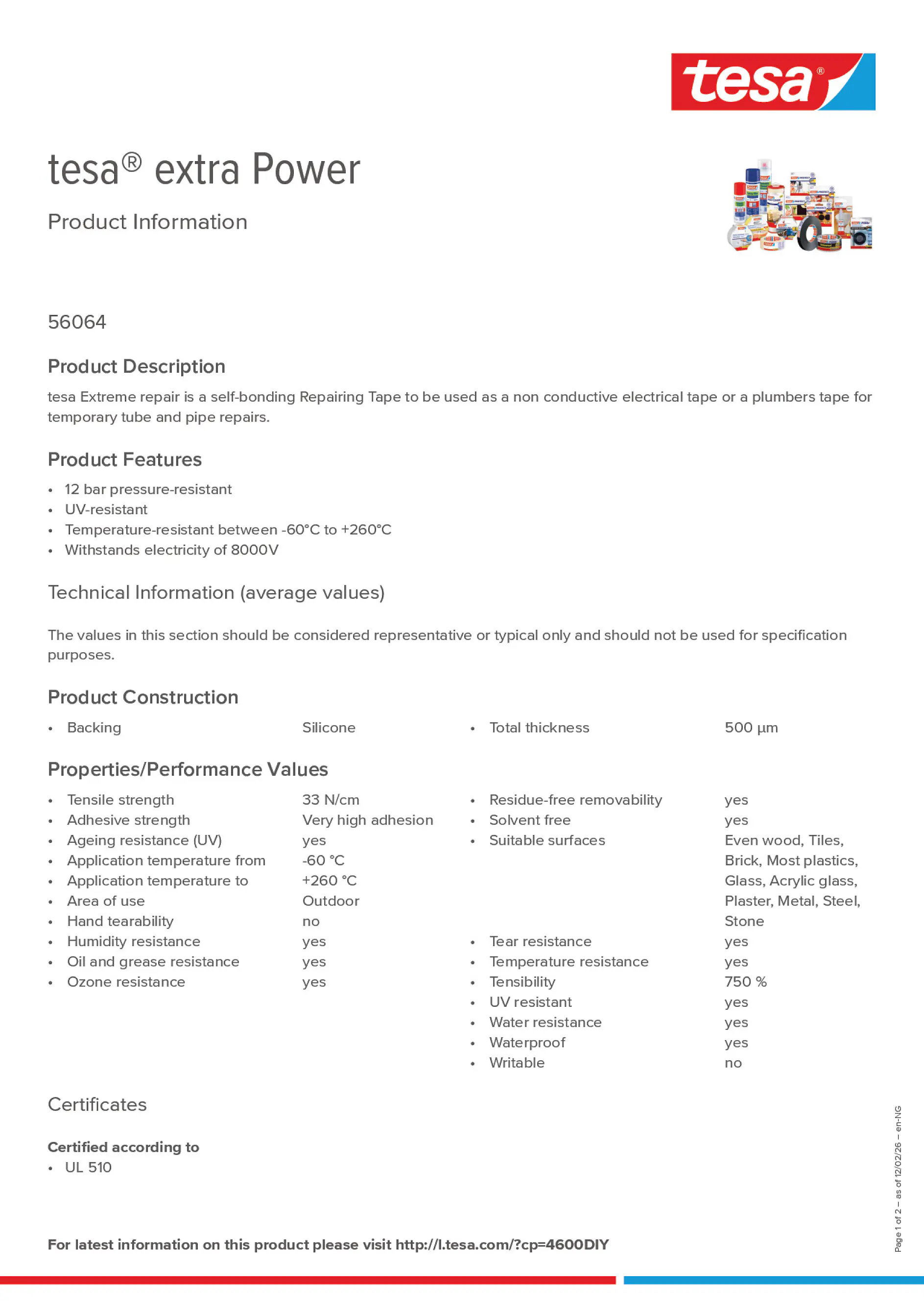 Product information_tesa® extra Power 56064_en-MA_fr-MA