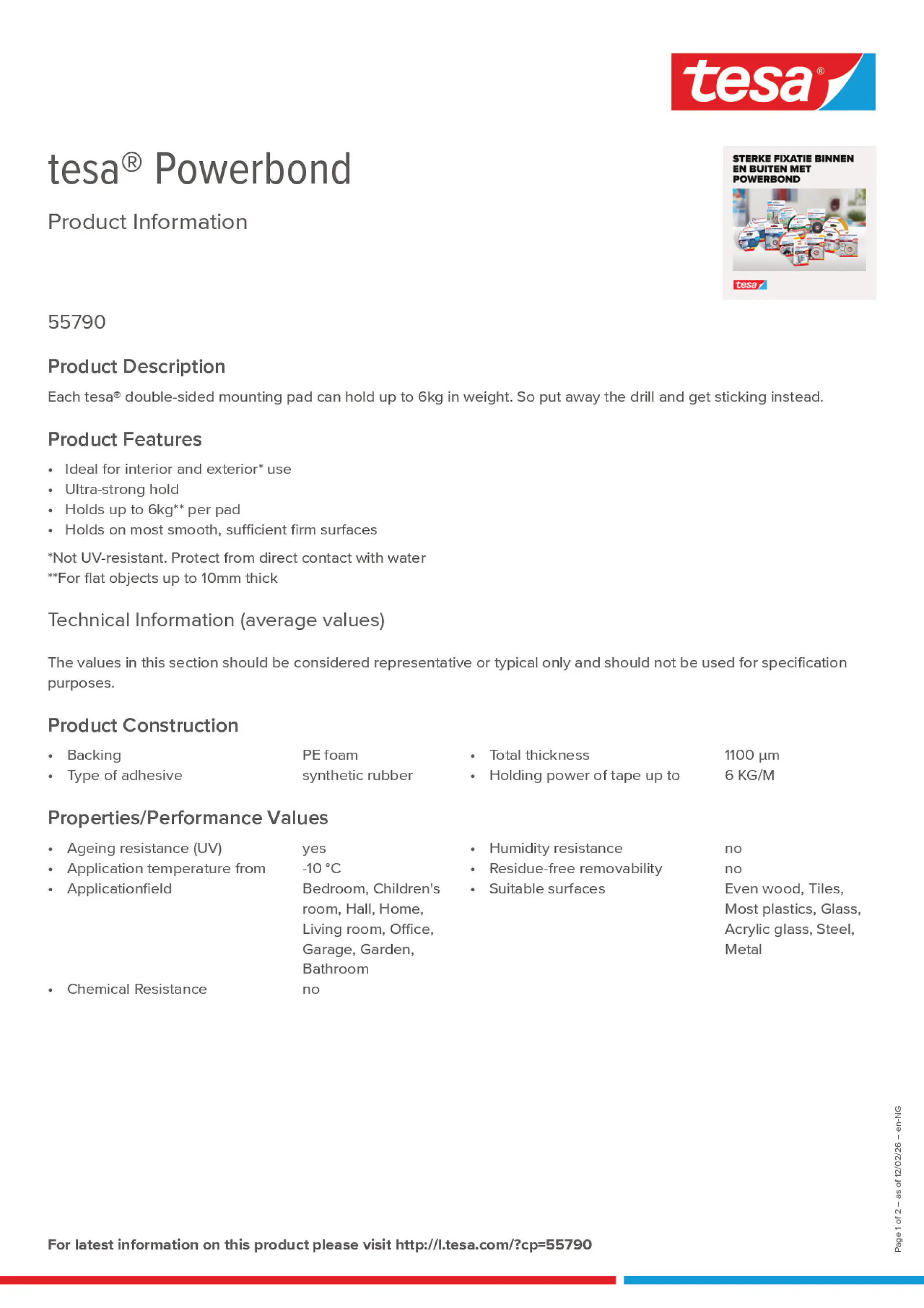Product information_tesa® Powerbond 55790_en-MA_fr-MA