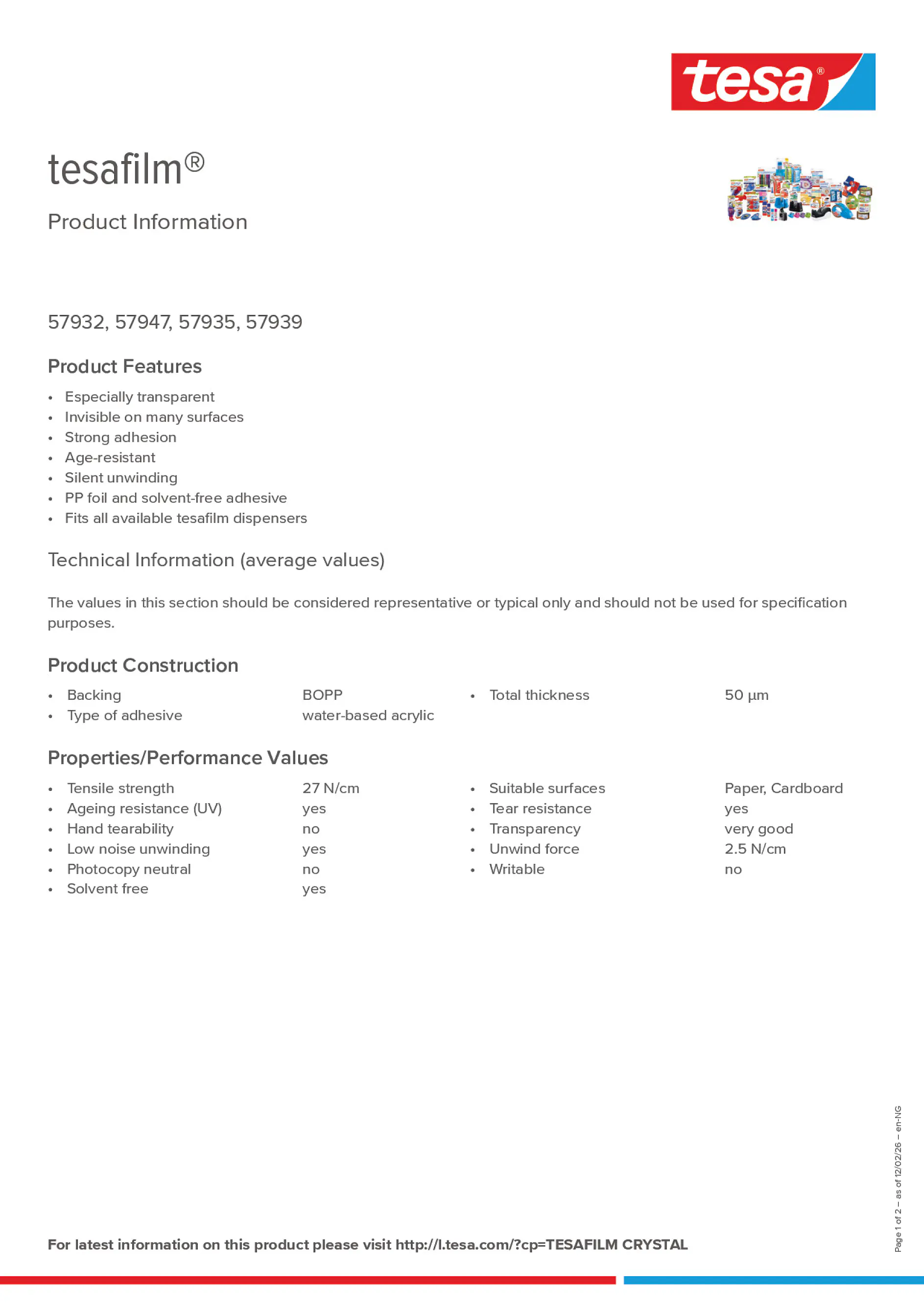 Product information_tesafilm® 57928_en-MA_fr-MA