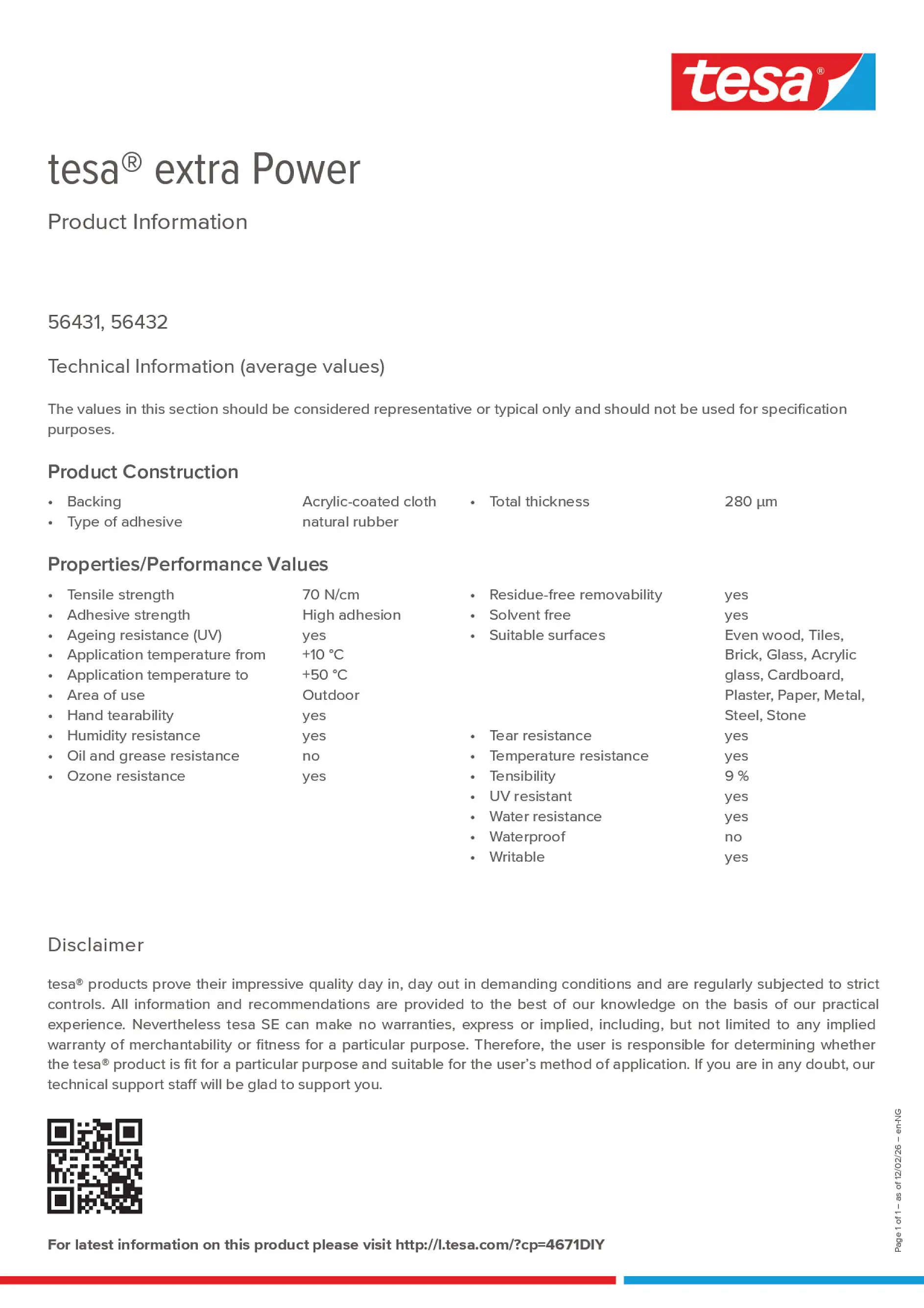 Product information_tesa® extra Power 56430_en-MA_fr-MA