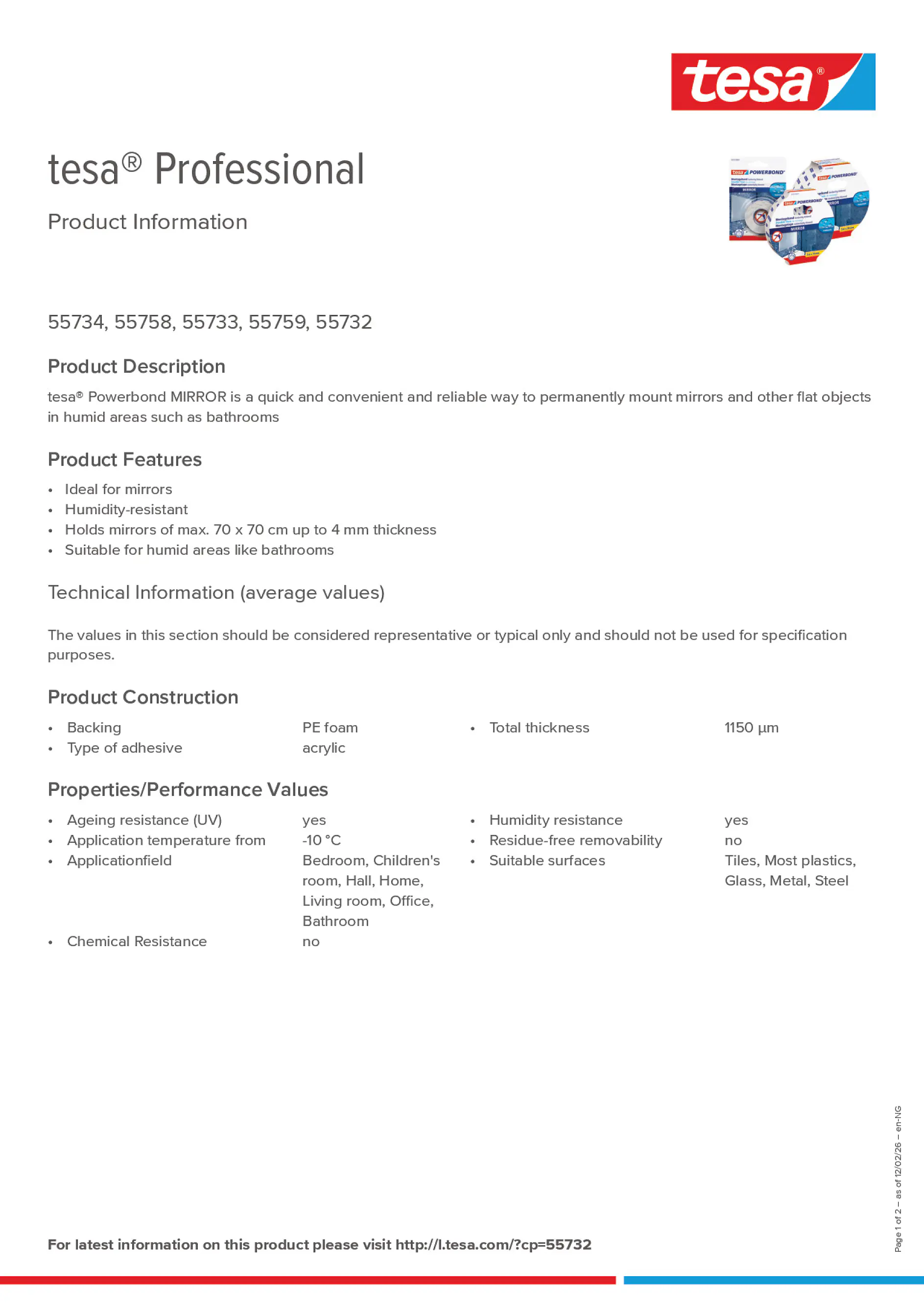 Product information_tesa® Professional 55733_en-MA_fr-MA