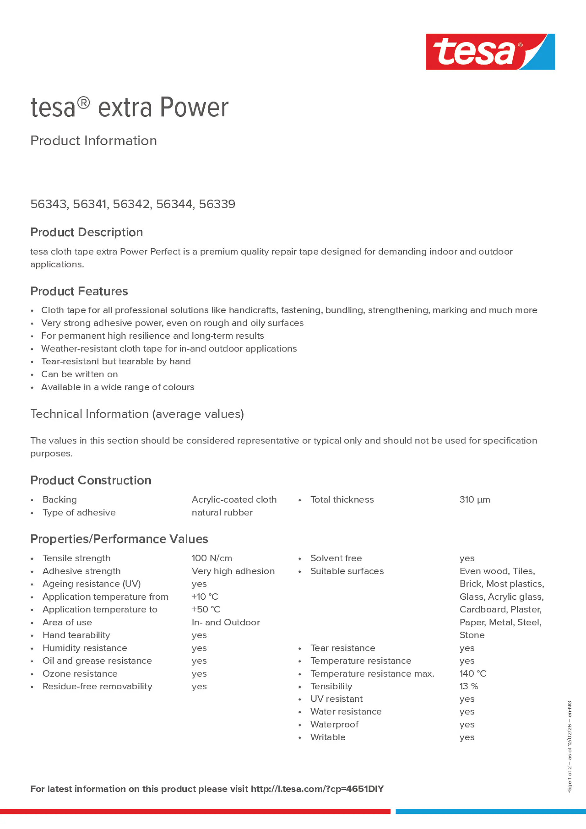 Product information_tesa® extra Power 56339_en-MA_fr-MA