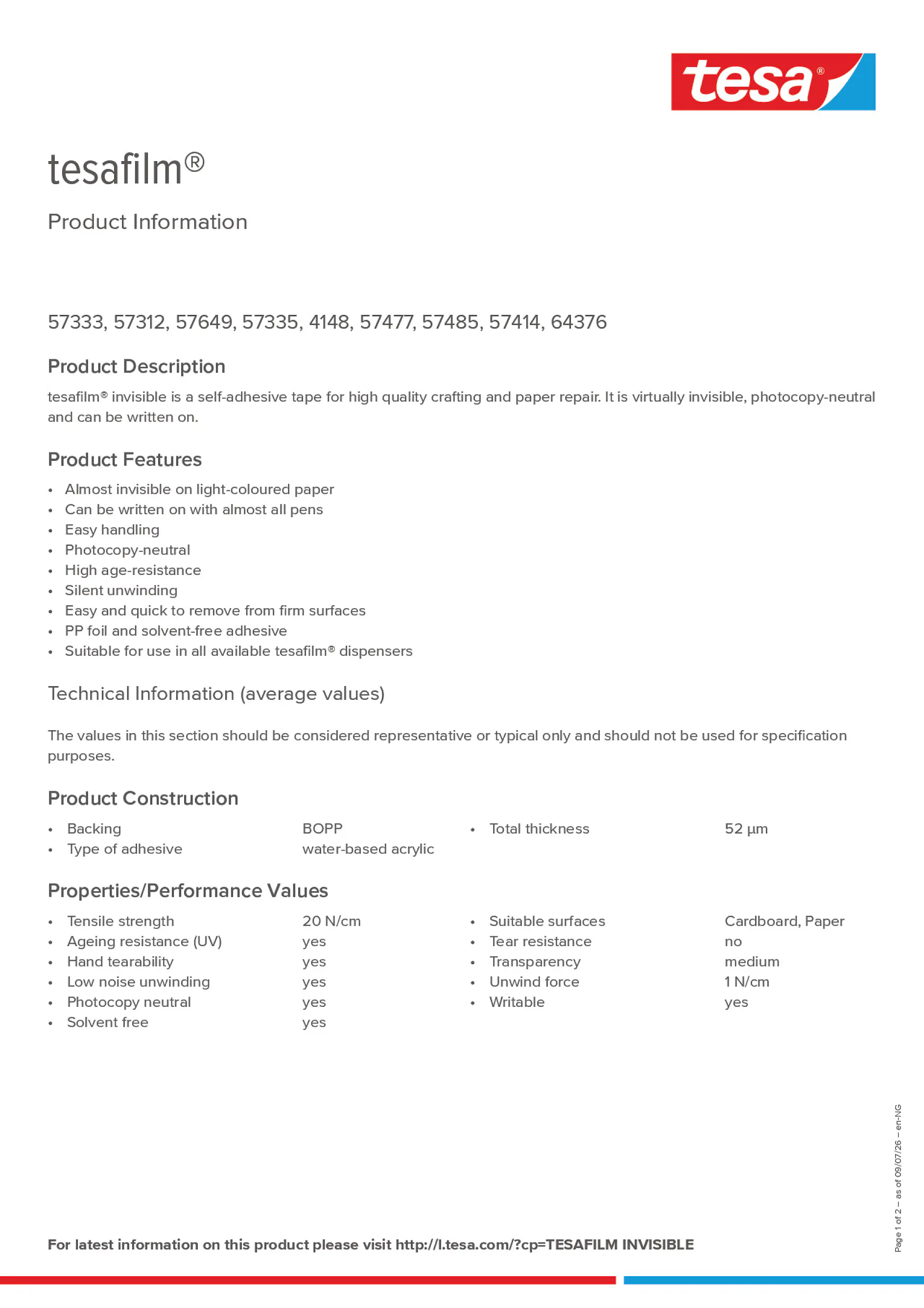Product information_tesafilm® 4148_en-MA_fr-MA