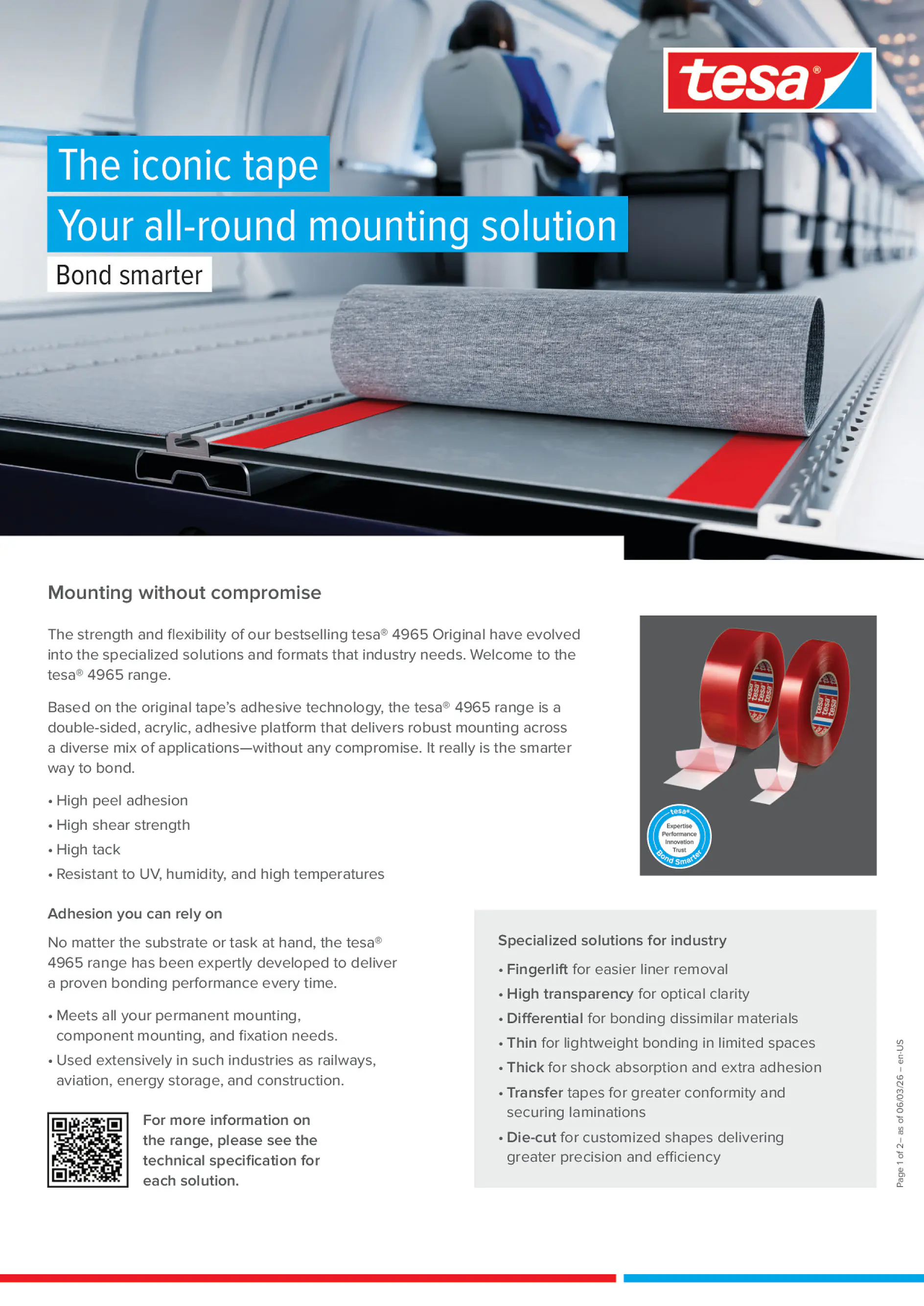 4965, Two page flyer