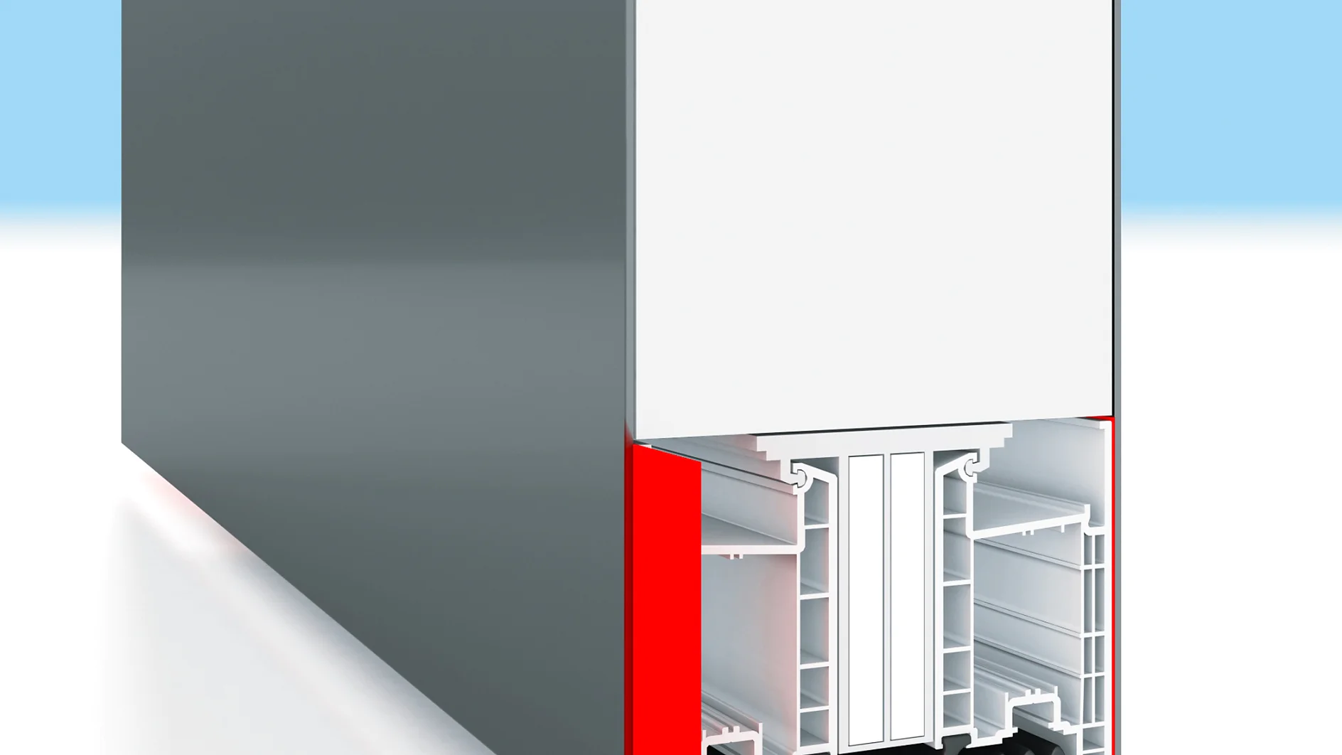 Door panel mounting Door panel mounting