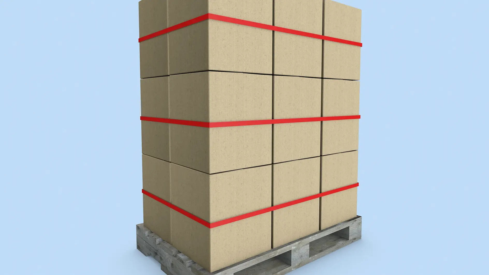Food safe palletizing tapes for food carton boxes.