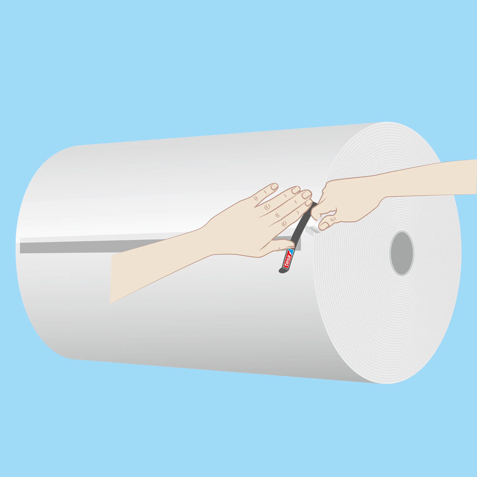 Step 9: Trim both edges