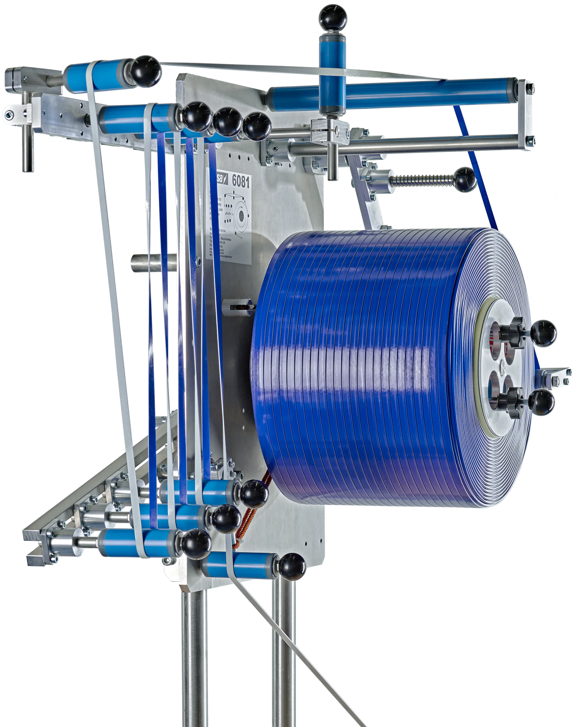 tesa 6081 automatic spool dispenser tesa 6081 features an integrated brake and buffer system, which unwinds all tapes on spools at high speed in a carefully controlled stop-and-go process to allow for tape cutting.