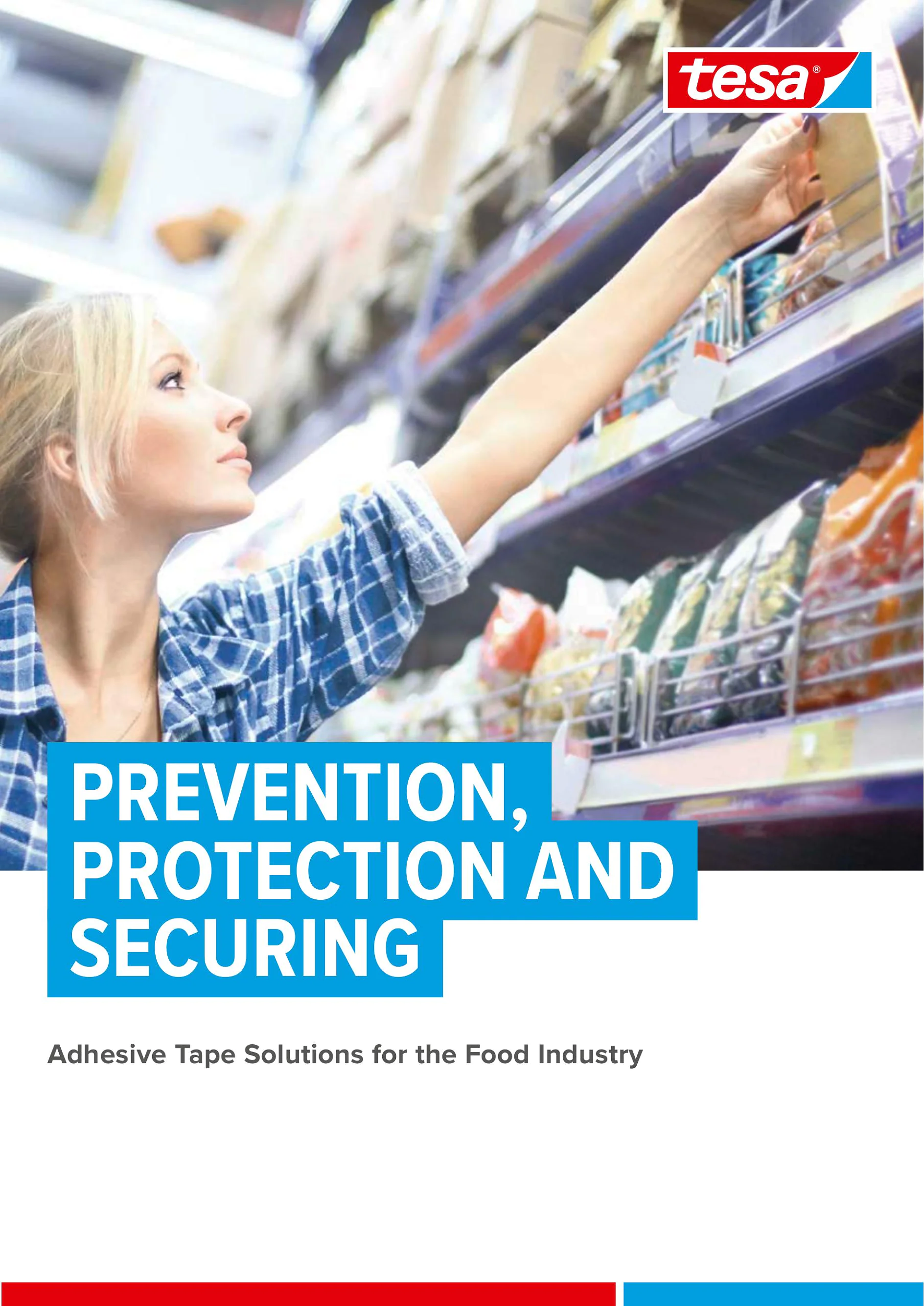 tesa tape solutions for the Food Industry