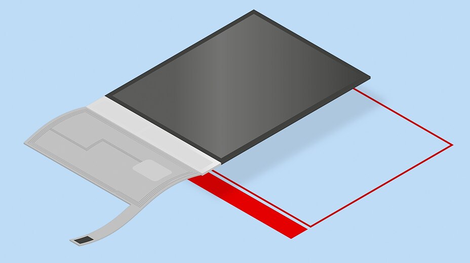tesa-electronics-lcm-module-mounting-illustration tesa-electronics-lcm-module-mounting-illustration