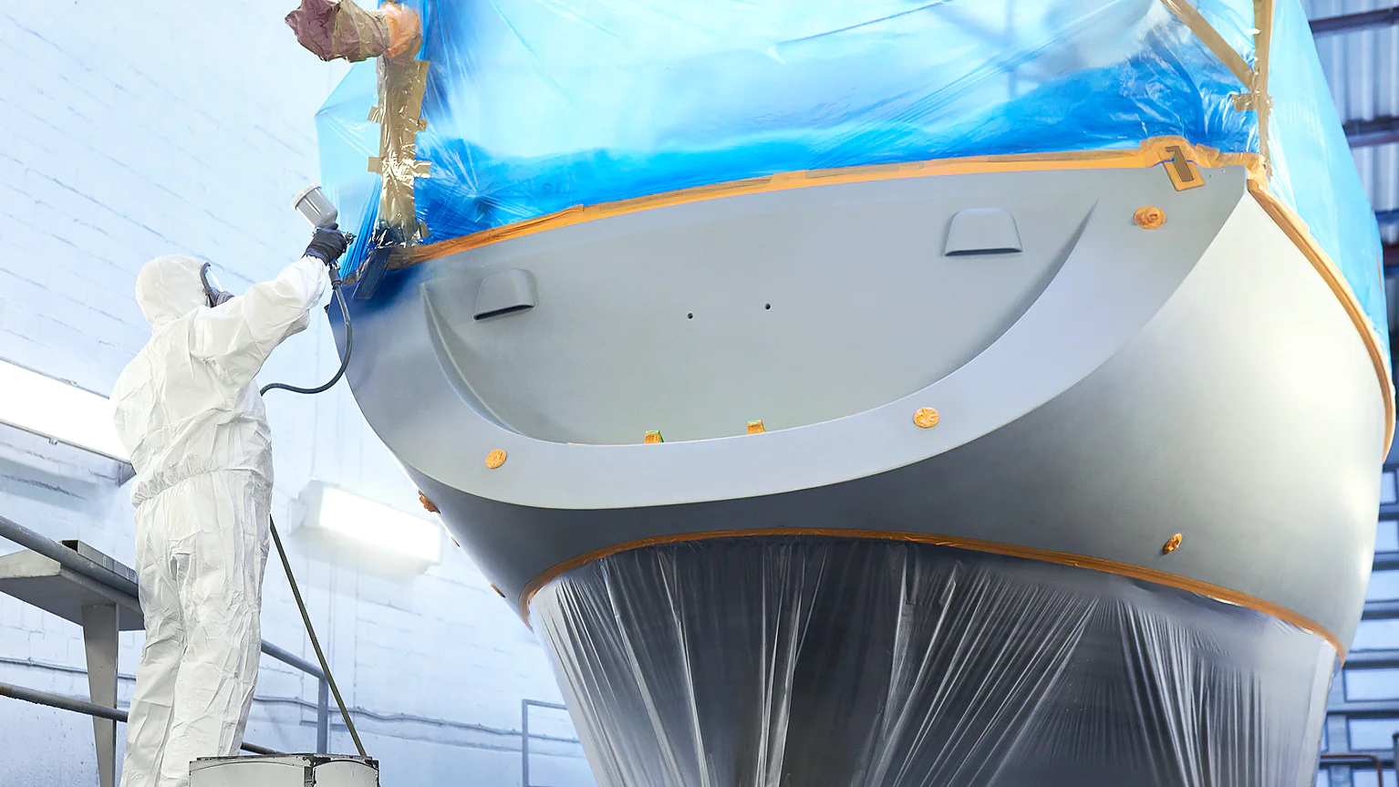 tesa Precision Mask 4342 spray painting Using masking tapes for painting applications.