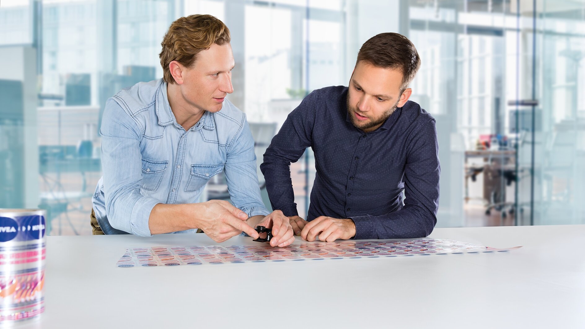 Quality check flexo labels Quality check flexo labels
