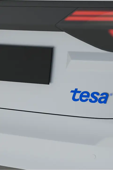 tesa mounting solution for automotive emblem