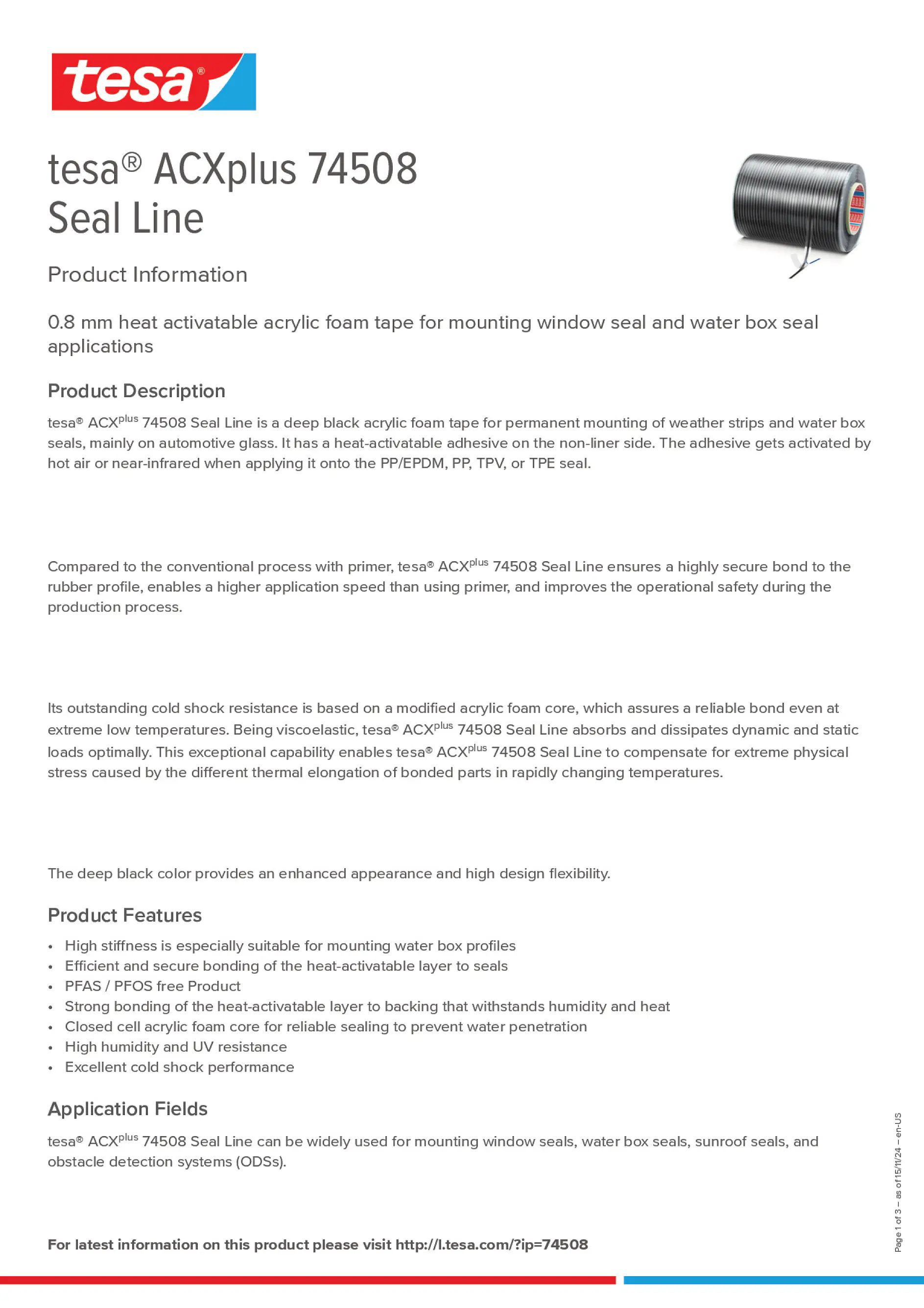 Product information_tesa® ACXplus 74508_en