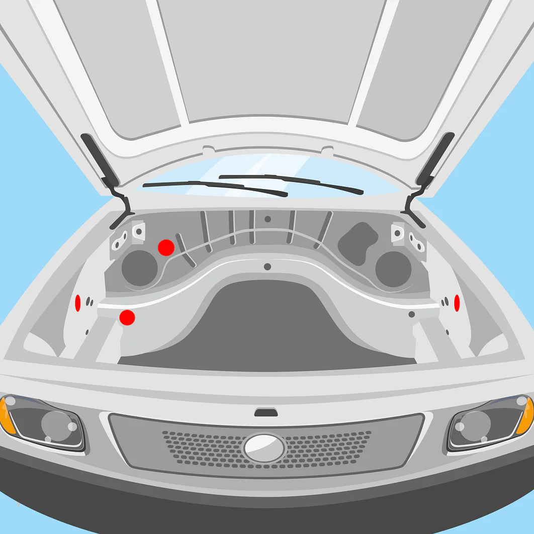 Engine compartment application