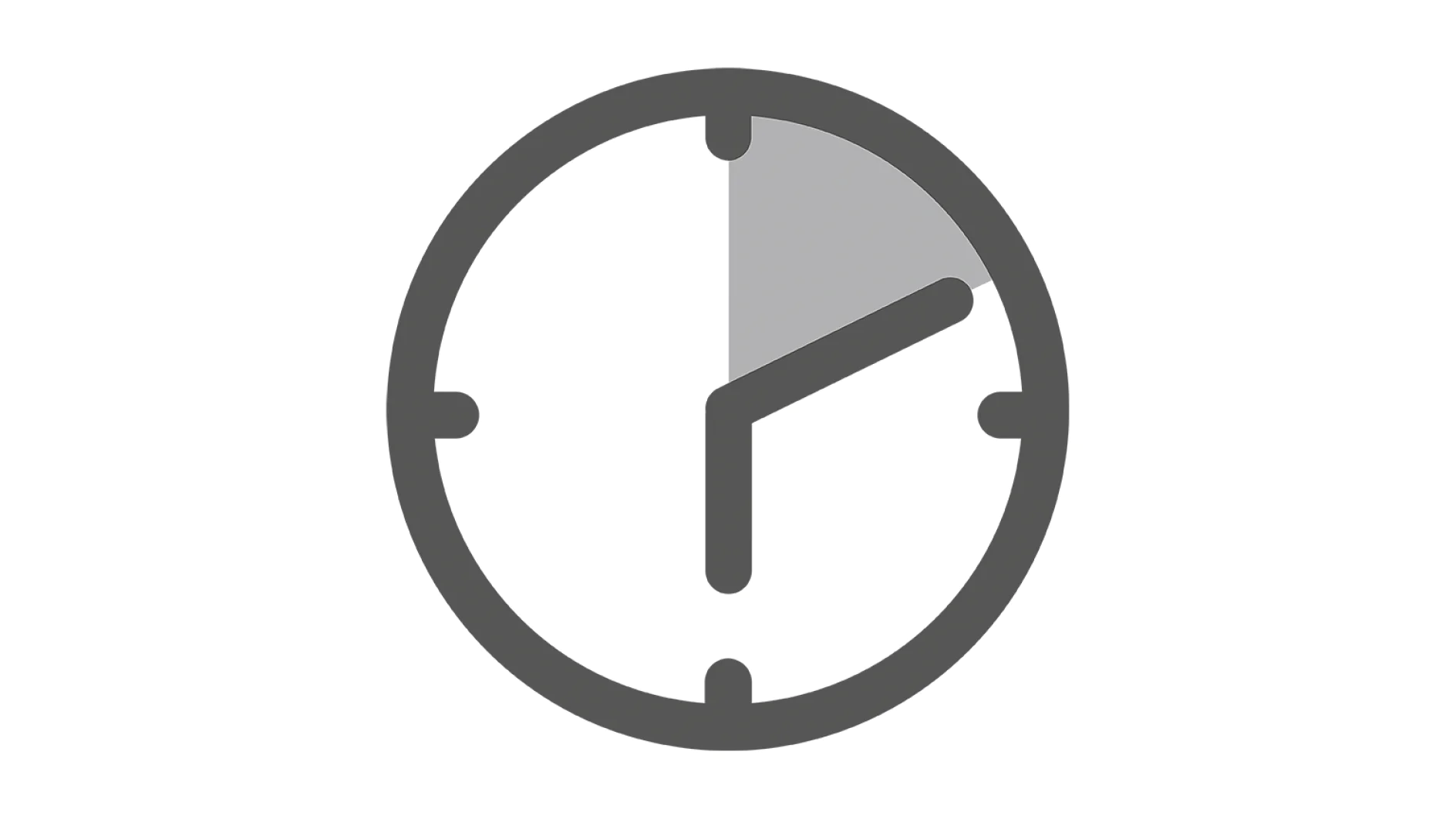 A black and white graphic of a person seated in a wheelchair with a large quarter-circle geometric shape in front, possibly representing a ramp. The background is solid gray. (This text has been generated by AI)