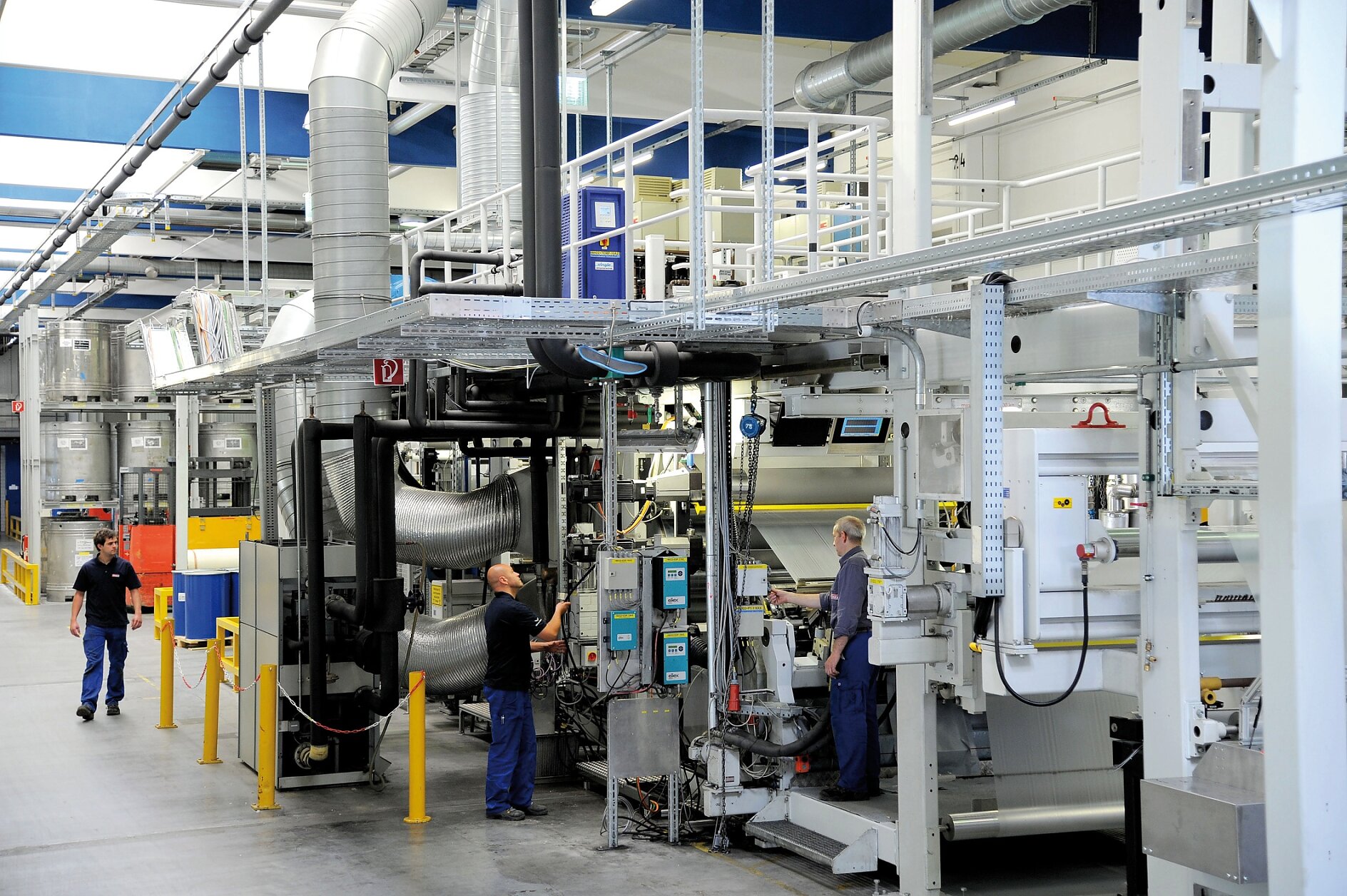Adhesive tape manufacturing production