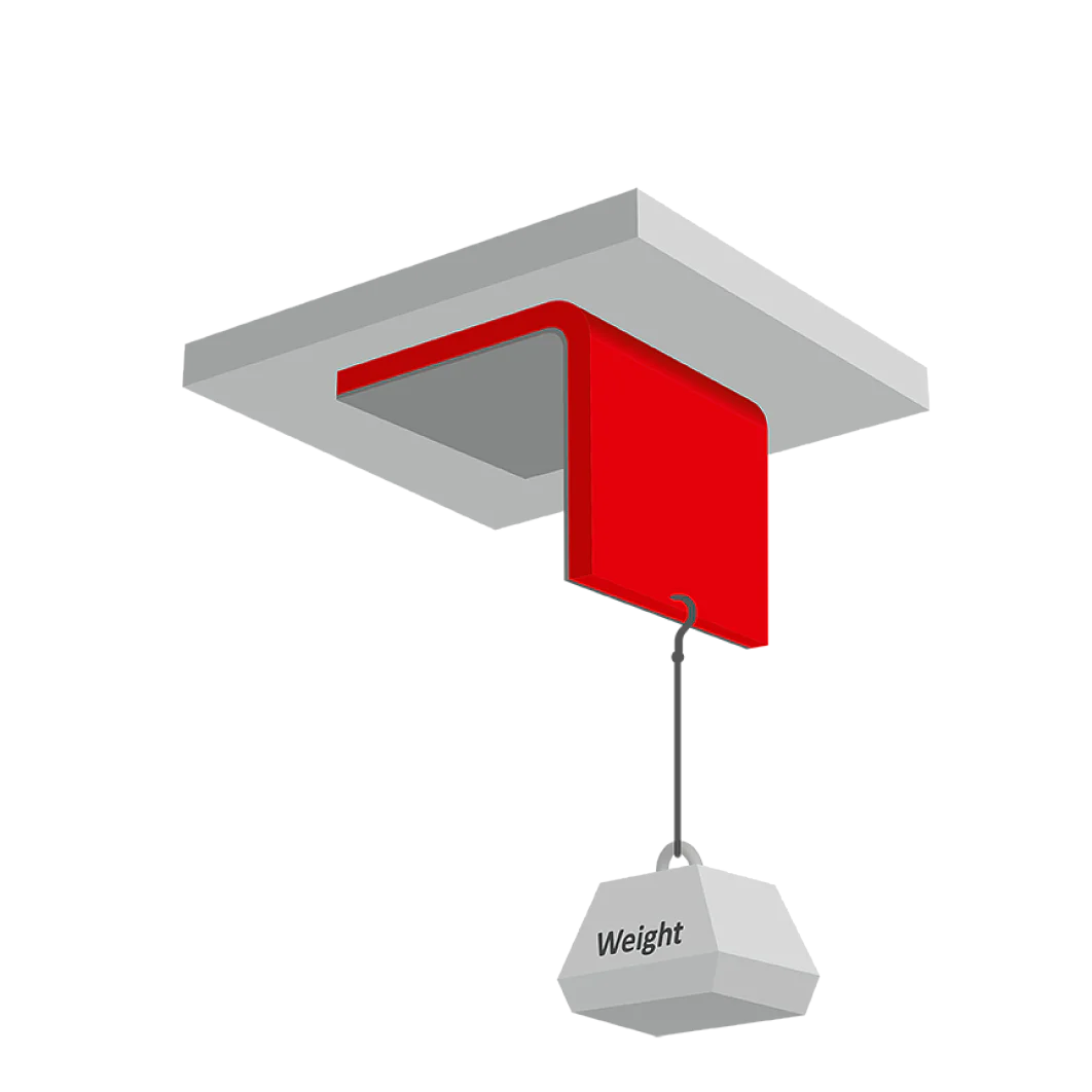 Measurment of the forces needed to peel off the tape with a static force in 90° direction