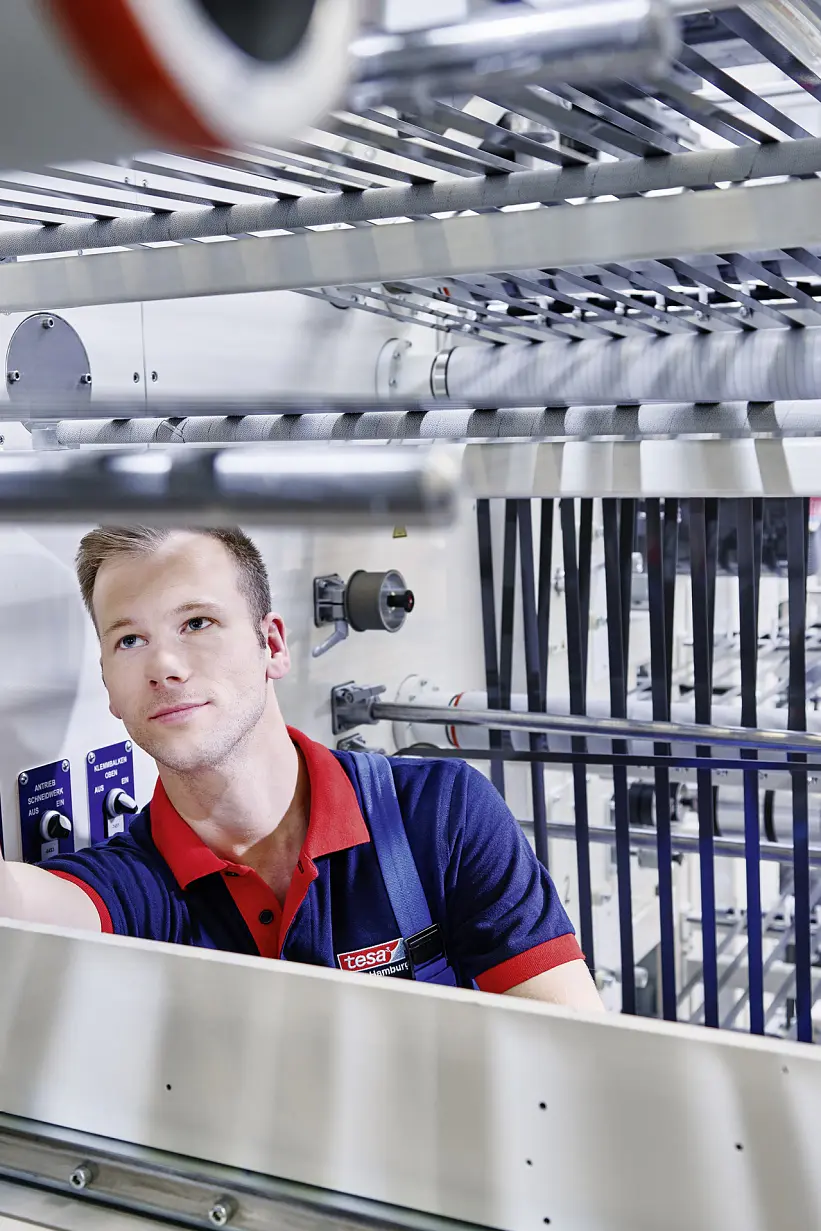 Tape production facility in Hamburg