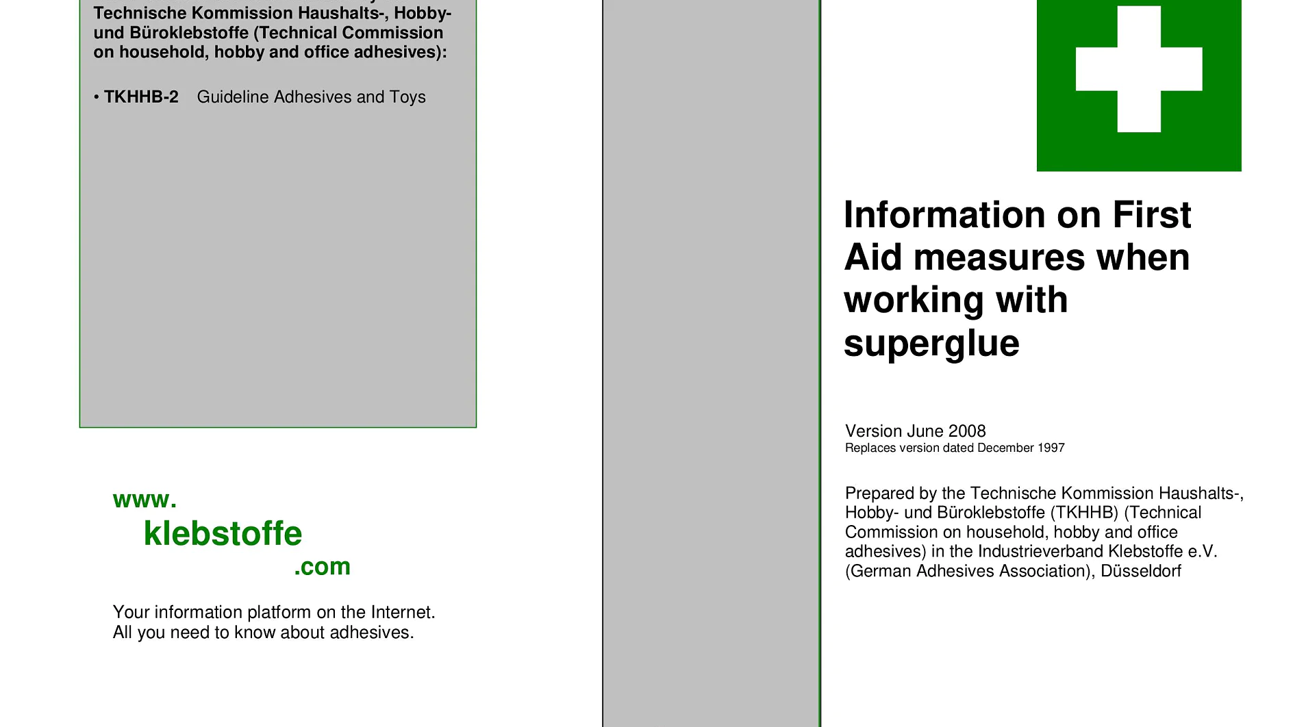 Important Safety Information for Accidents with Instant Glues