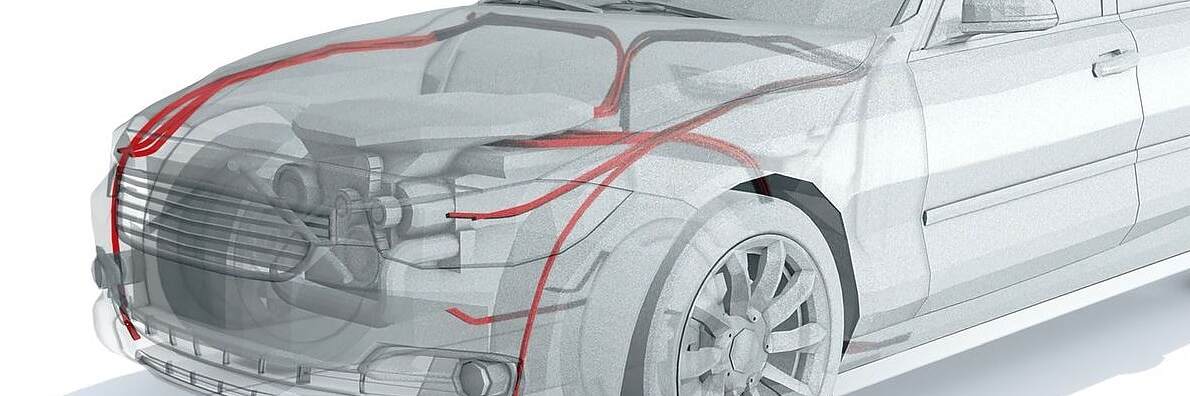 Wire harnessing tape solutions for the engine compartment