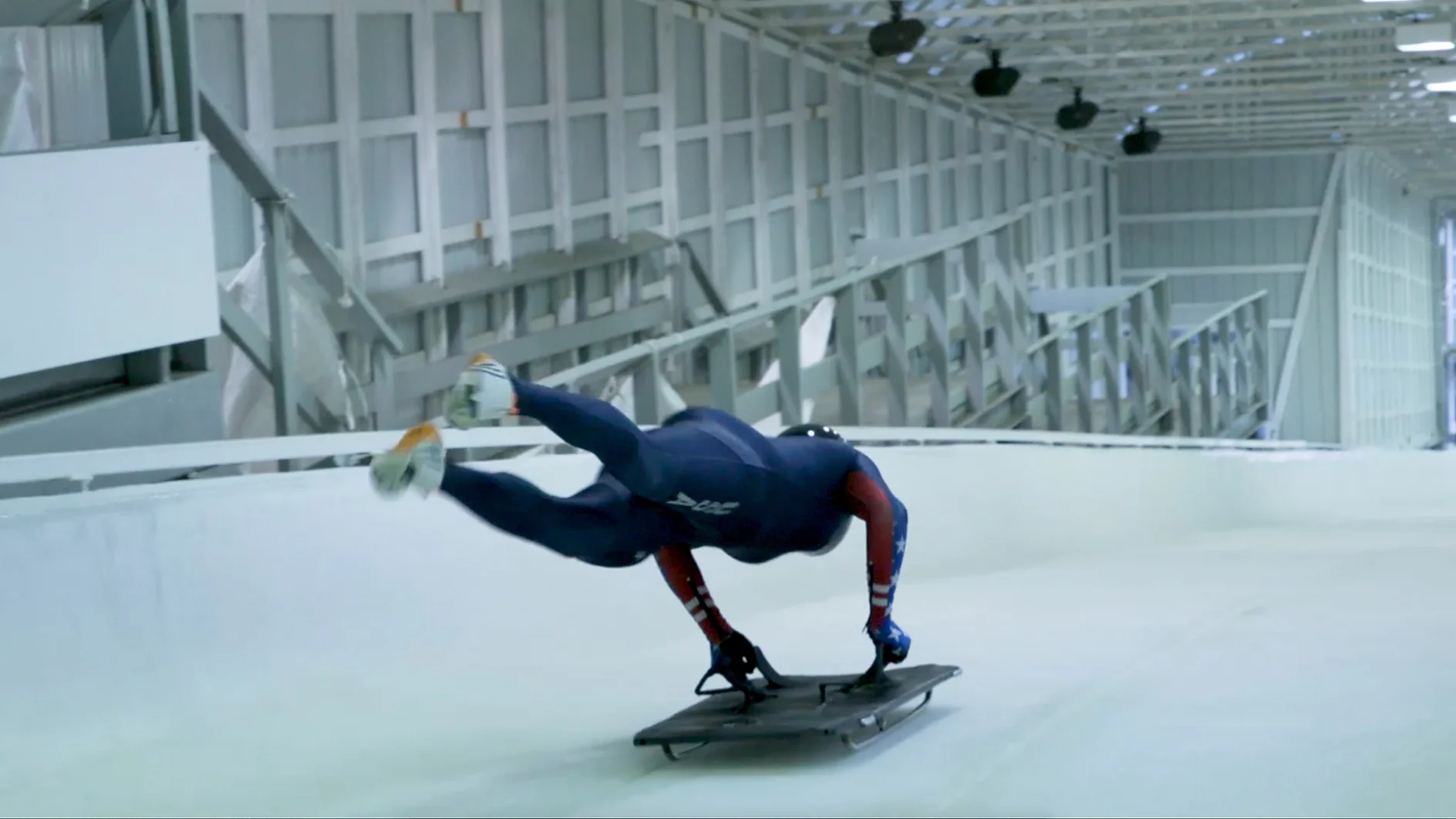 Full Olympic Promo Video Skeleton practice video